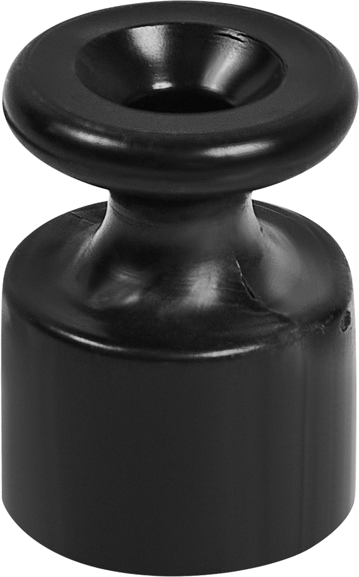 Изолятор для провода Gewiss 18x24 мм цвет черный