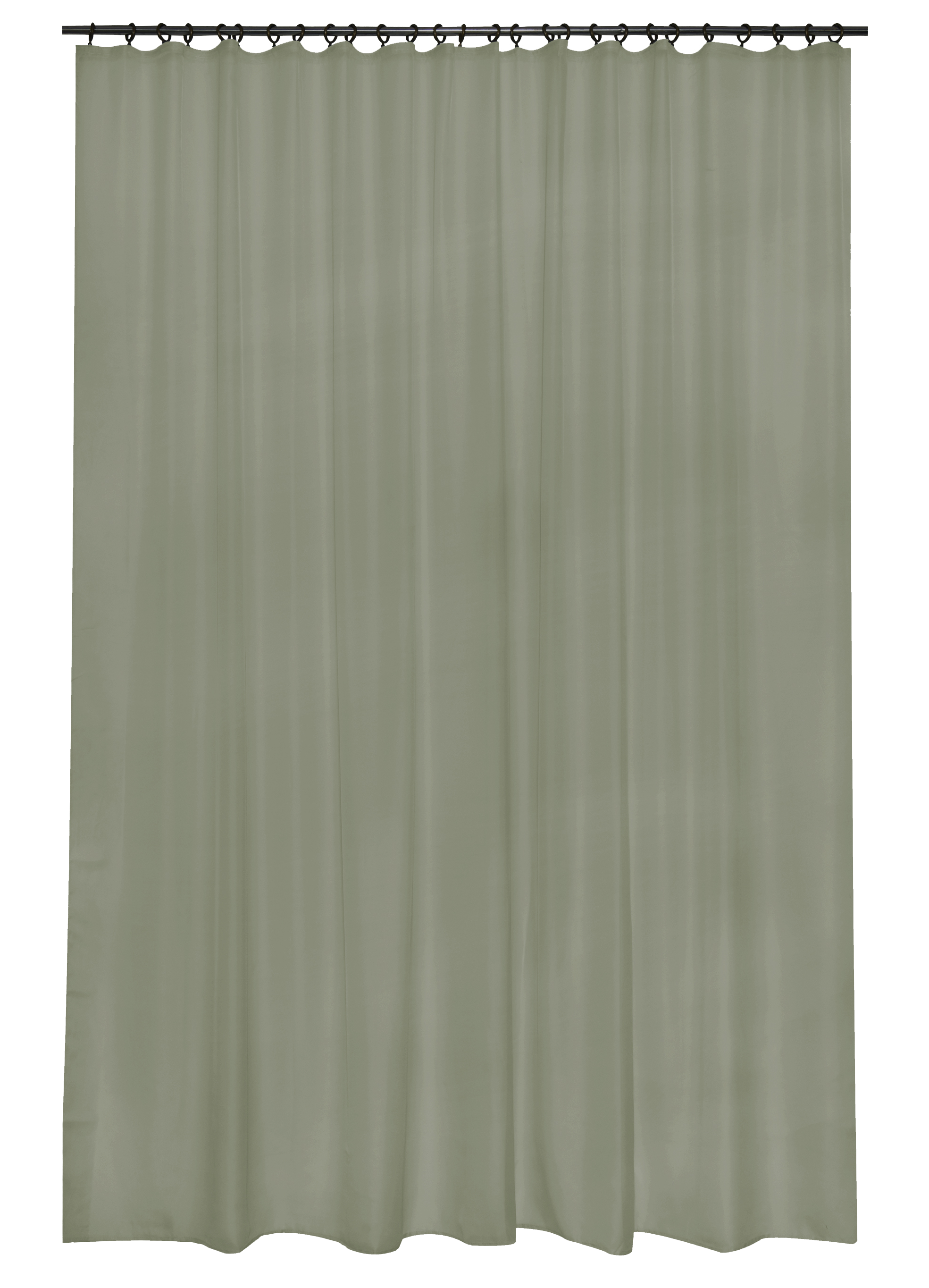 Тюль на ленте Inspire Polyone 300x280 см цвет зеленый Forest 1