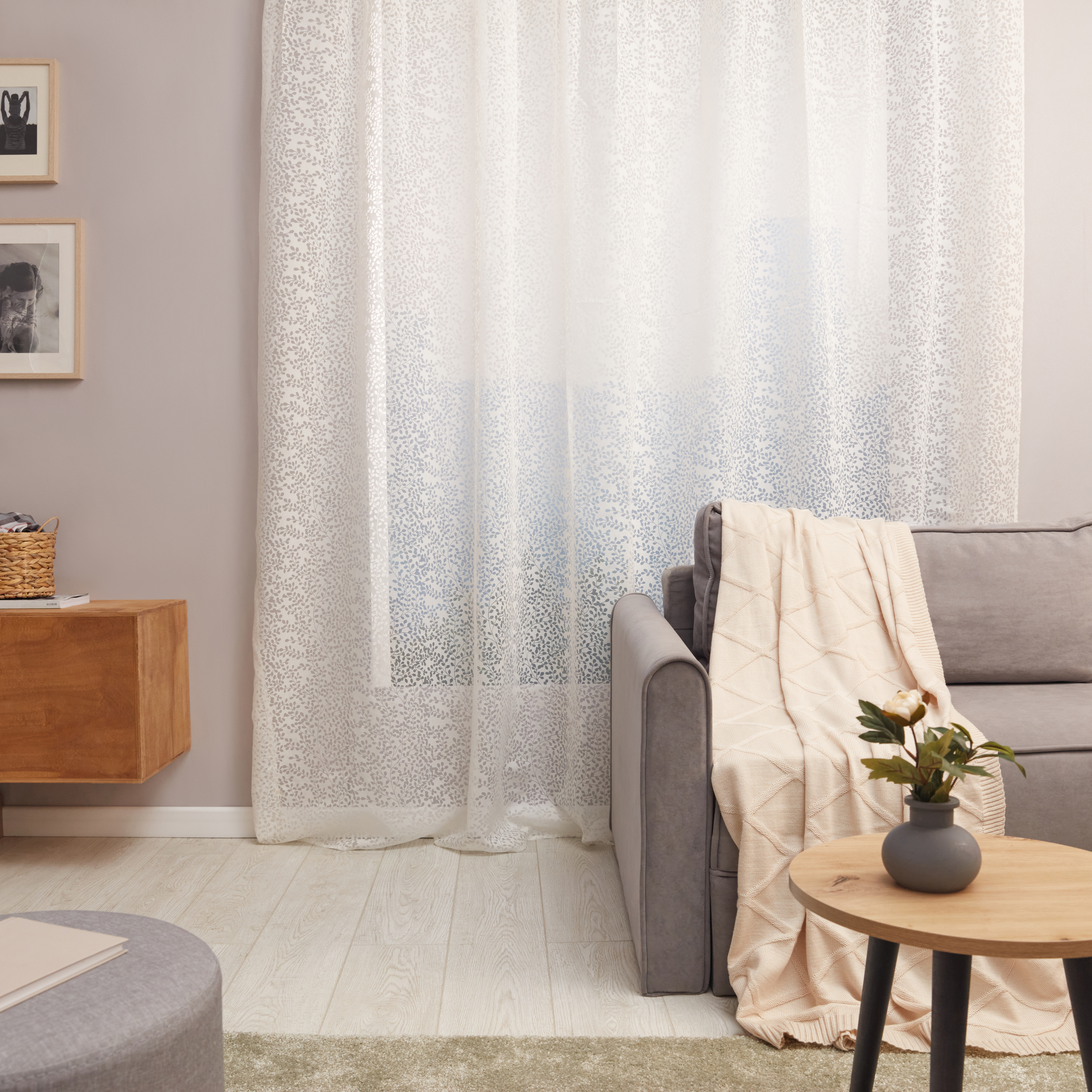 Изображение товара Тюль на ленте Inspire Osaki 300x280 см цвет экрю Cream 5