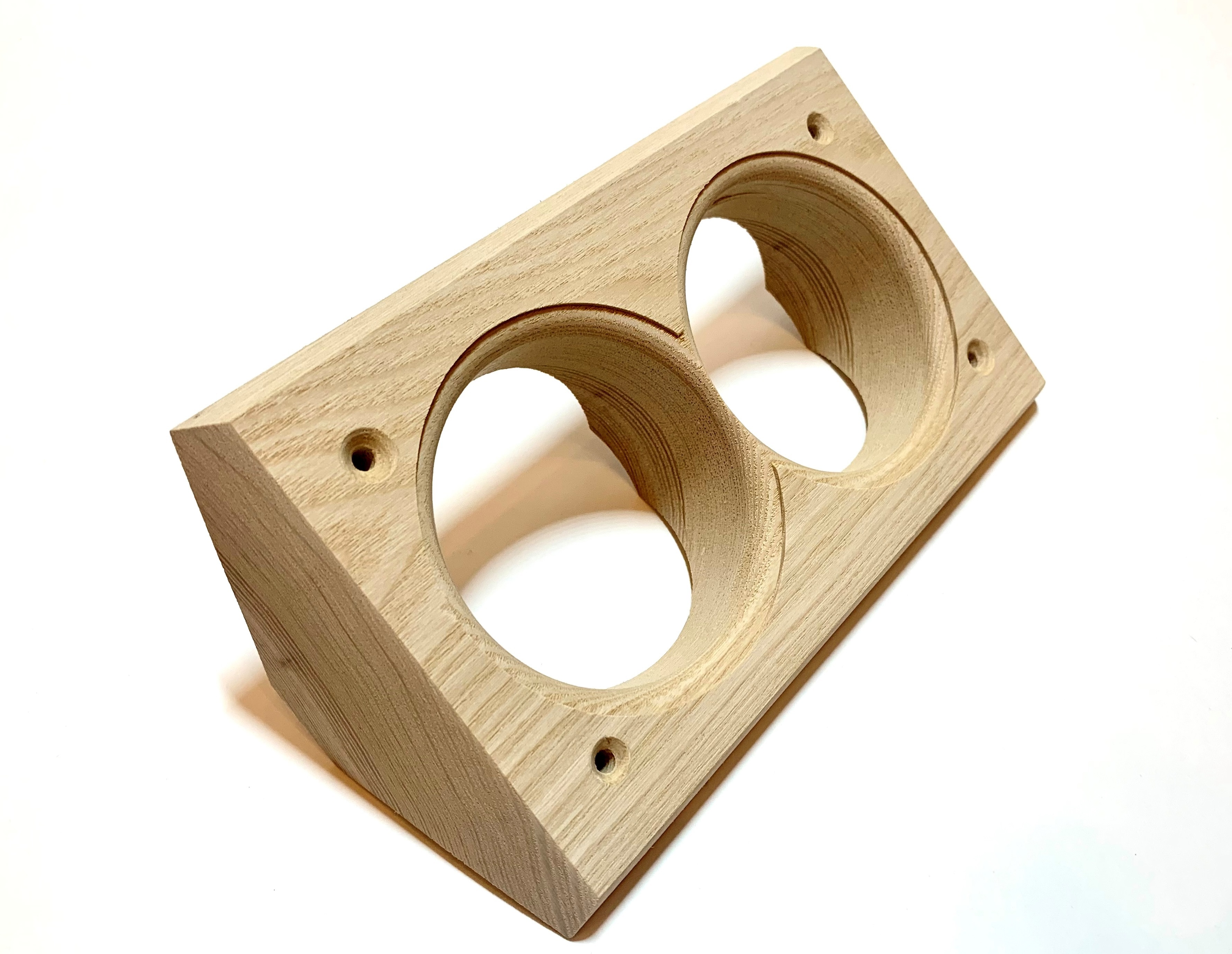 Накладка на бревно для розетки/выключателя Cleverwood D260 мм 2 поста ...