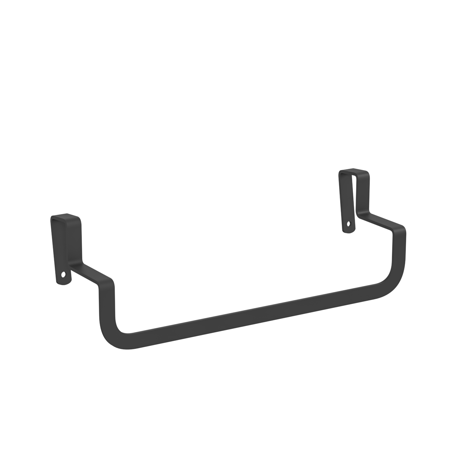 Изображение товара Держатель для полотенец Лофт-Комплект DPF-55 из стали черный навесной