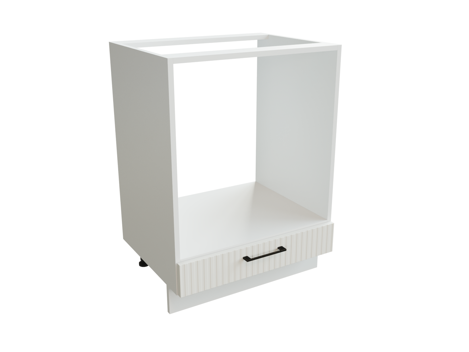 Изображение товара Напольный шкаф под духовку Сурская мебель Айленд 60x81.6x47.8 см ЛДСП цвет белый/айленд