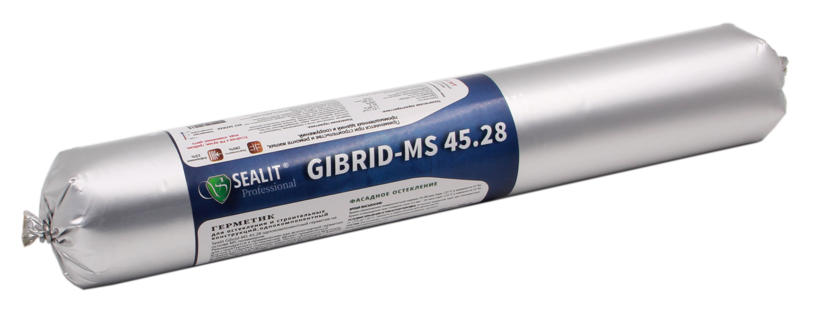 Изображение товара Герметик гибридный Sealit Gibrid MS 45.28 фасадный бежевый 500 мл