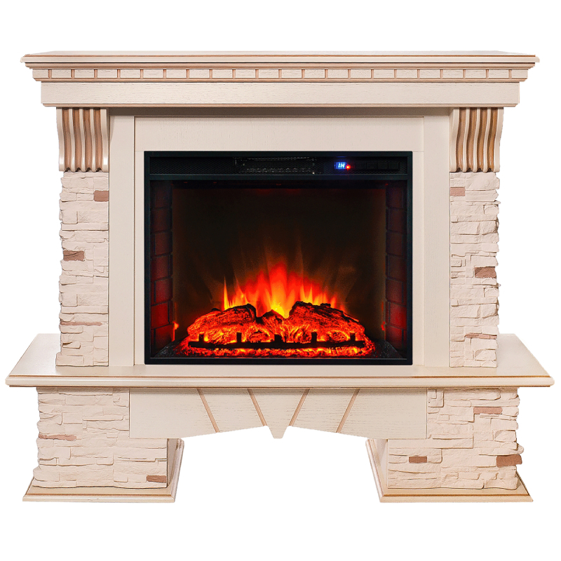 Изображение товара Каминокомплект Realflame Sorento 25 5 WT с электроочагом Sparta 25 5