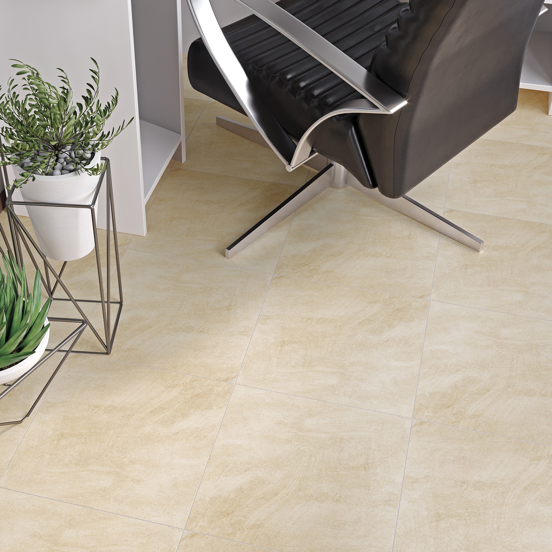 Изображение товара Керамогранит Cersanit Canyon 42x42 см бежевый глазурованный моющийся морозостойкий