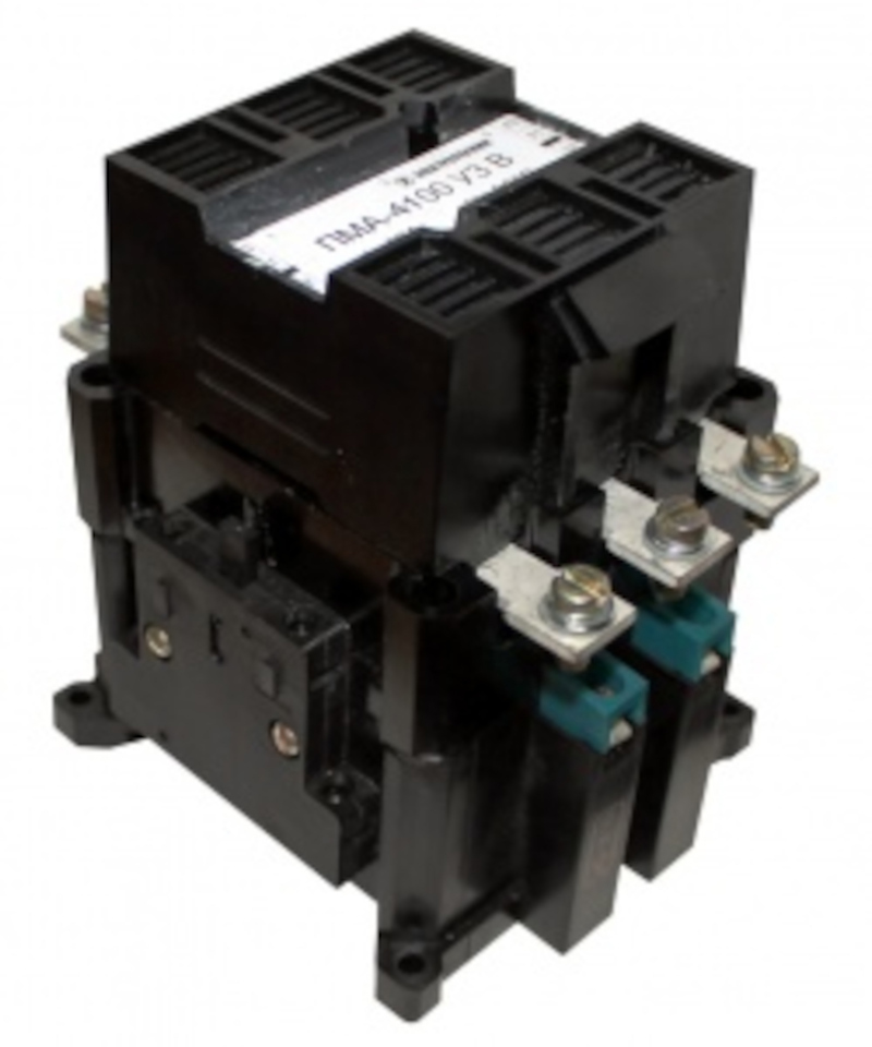 Изображение товара Пускатель электромагнитный Электротехник ПМА-4100 УХЛ4 В 110В 2з+2р 63А нереверсивный без реле IP00