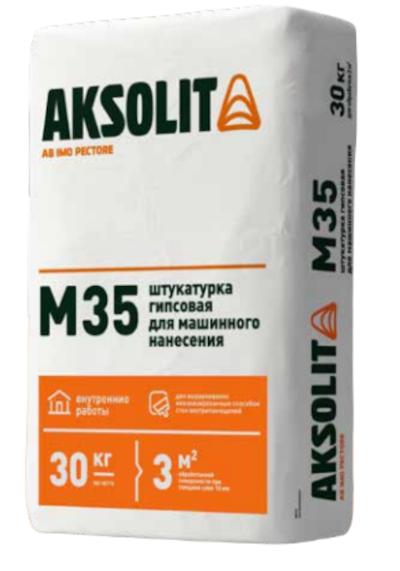Изображение товара Штукатурка гипсовая М35 30 кг