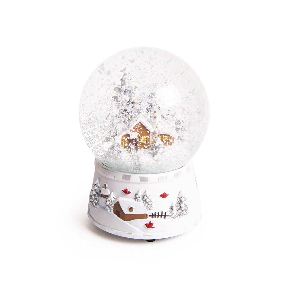 Изображение товара Декоративная фигура B52 Madic Ball снежный шар с домом в лесу