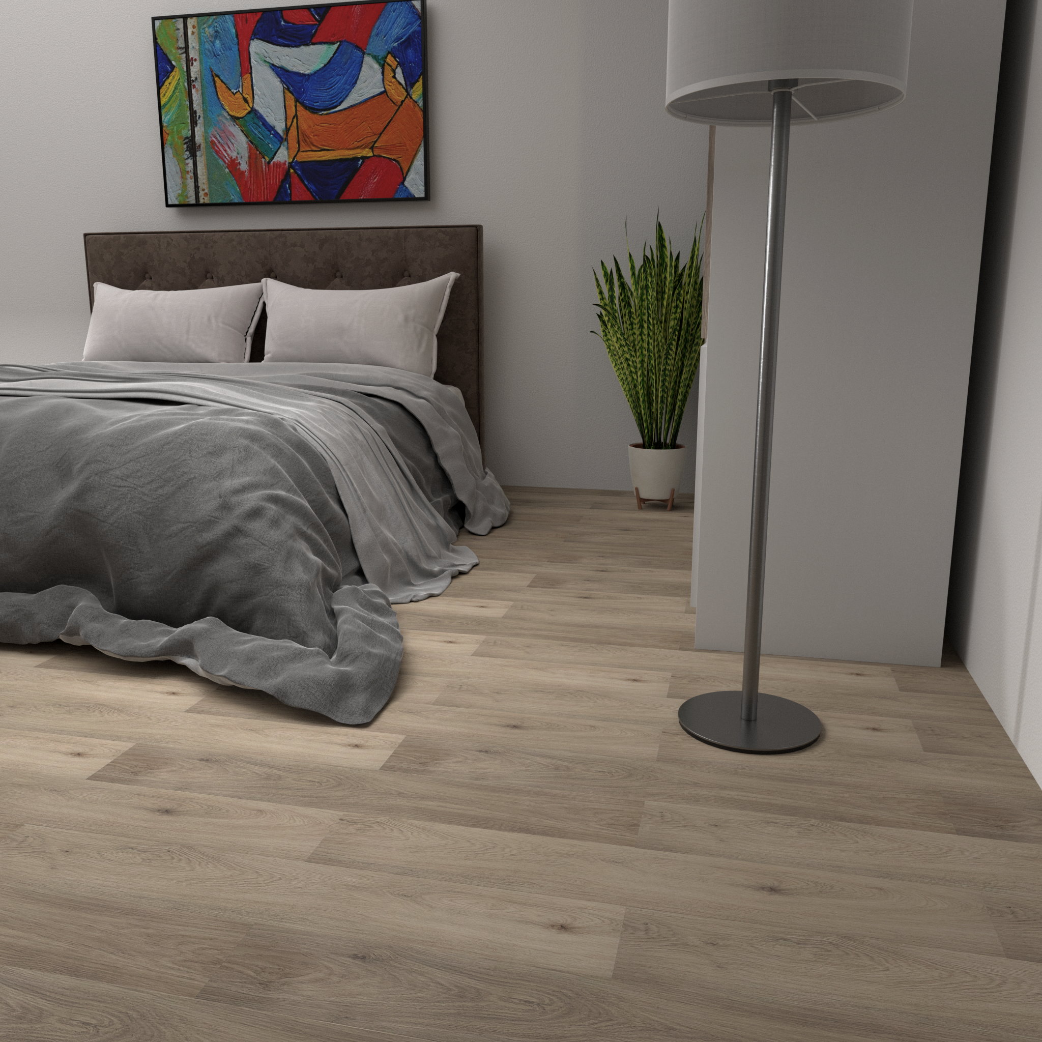 Изображение товара SPC плитка Texfloor 106 Анкона Дуб Нимри 32 класс водостойкая замковая укладка