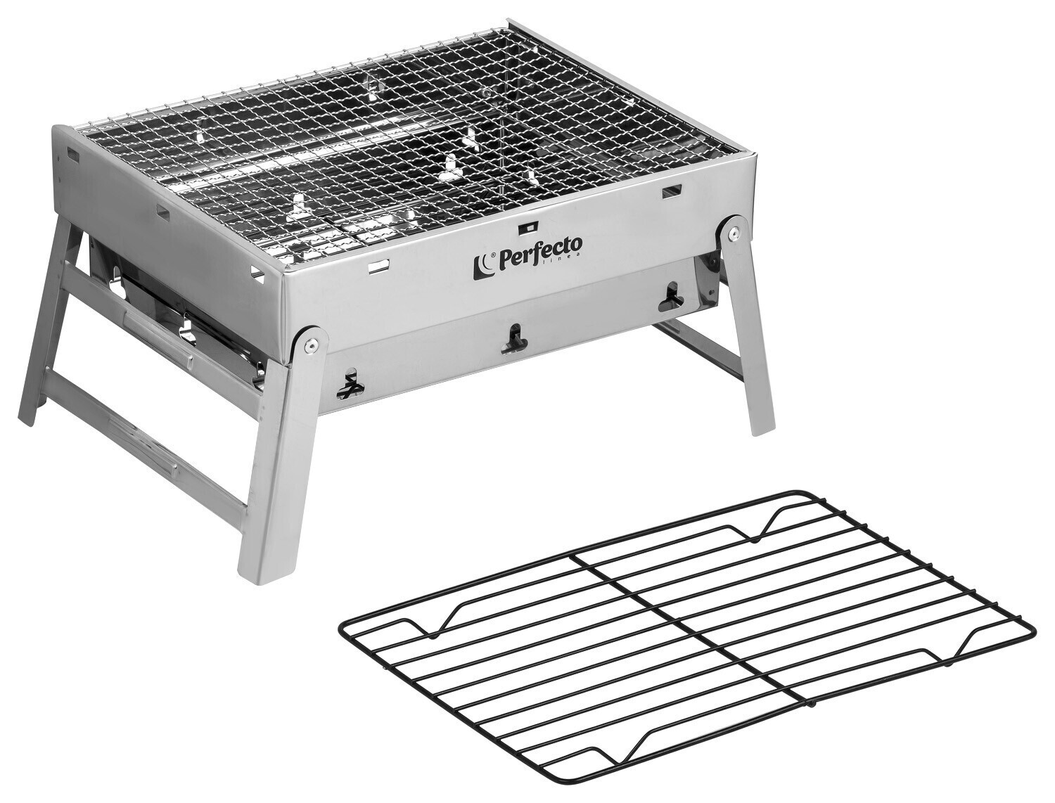 Изображение товара Мангал Perfecto linea 47-235272 толщина 0.4 мм 20x35x27 см Изображение товара Мангал Perfecto linea 47-235272 толщина 0.4 мм 20x35x27 см