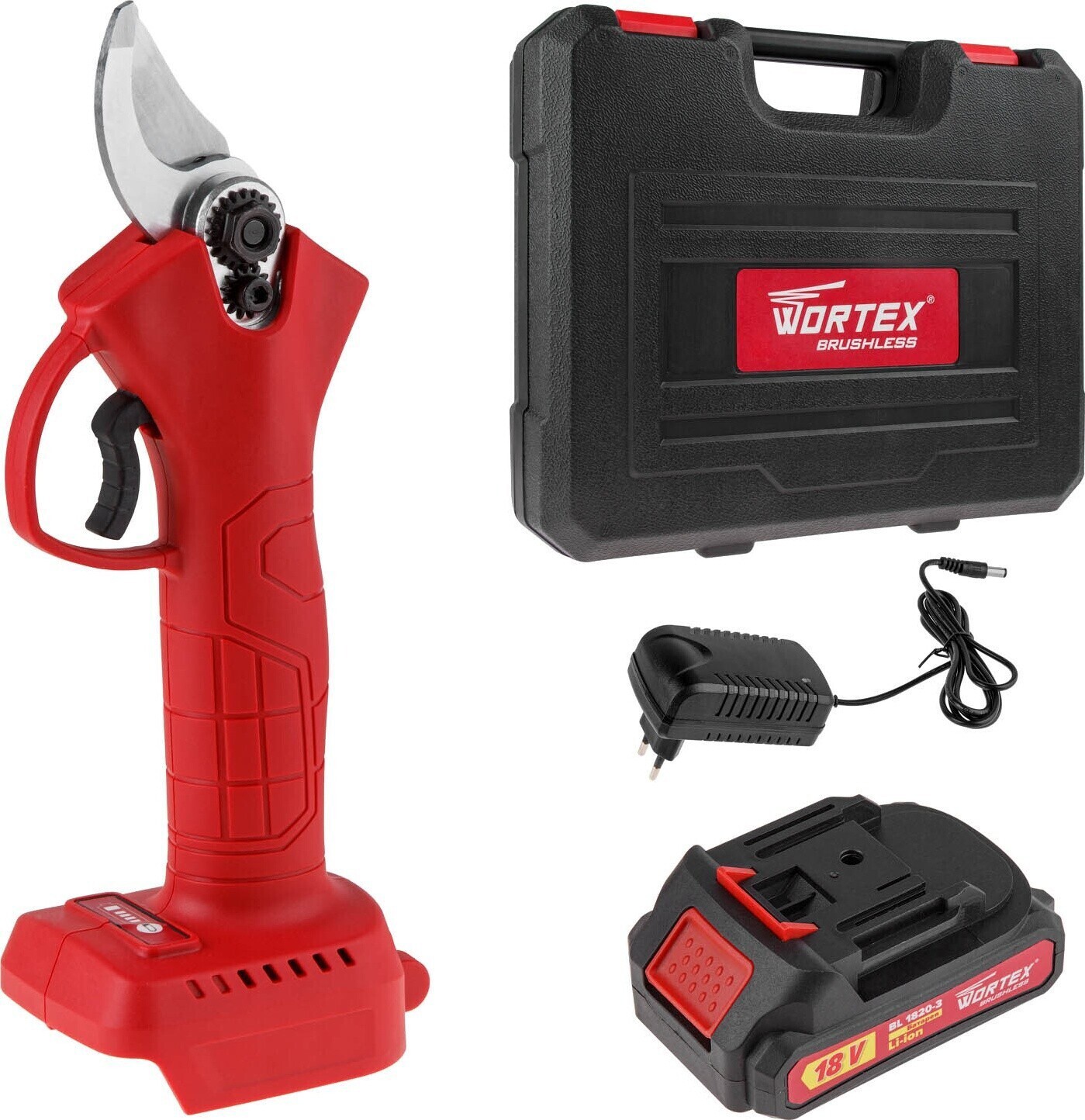 Изображение товара Секатор аккумуляторный WORTEX CBS 2535 ALL1