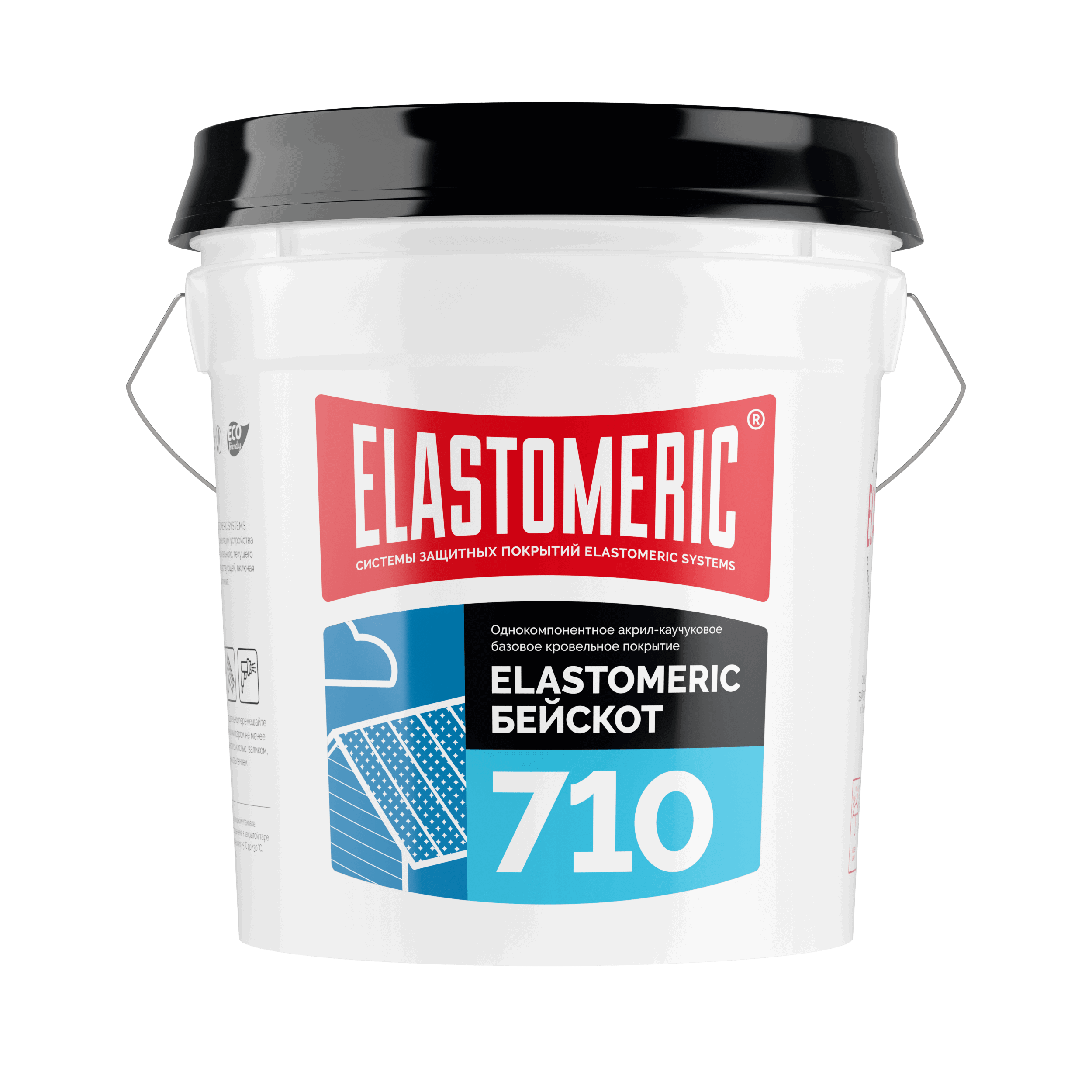 Изображение товара Мастика Elastomeric Systems 710 Basecoat акриловая 20кг серый Изображение товара Мастика Elastomeric Systems 710 Basecoat акриловая 20кг серый