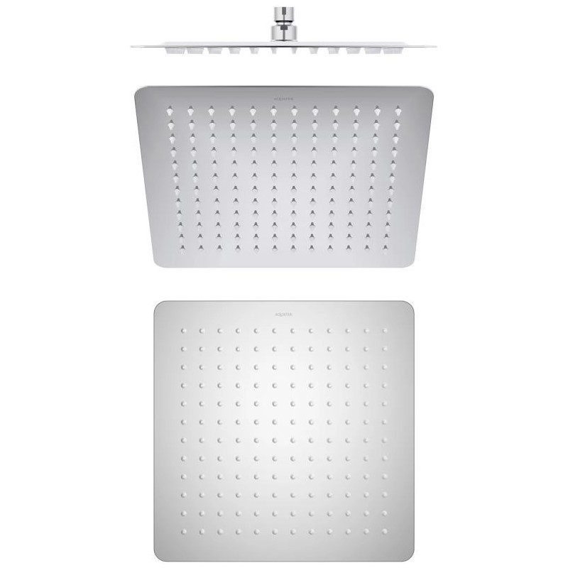 Изображение товара Лейка для верхнего душа Aquatek AQ2074CR квадрат цвет хром 30 см