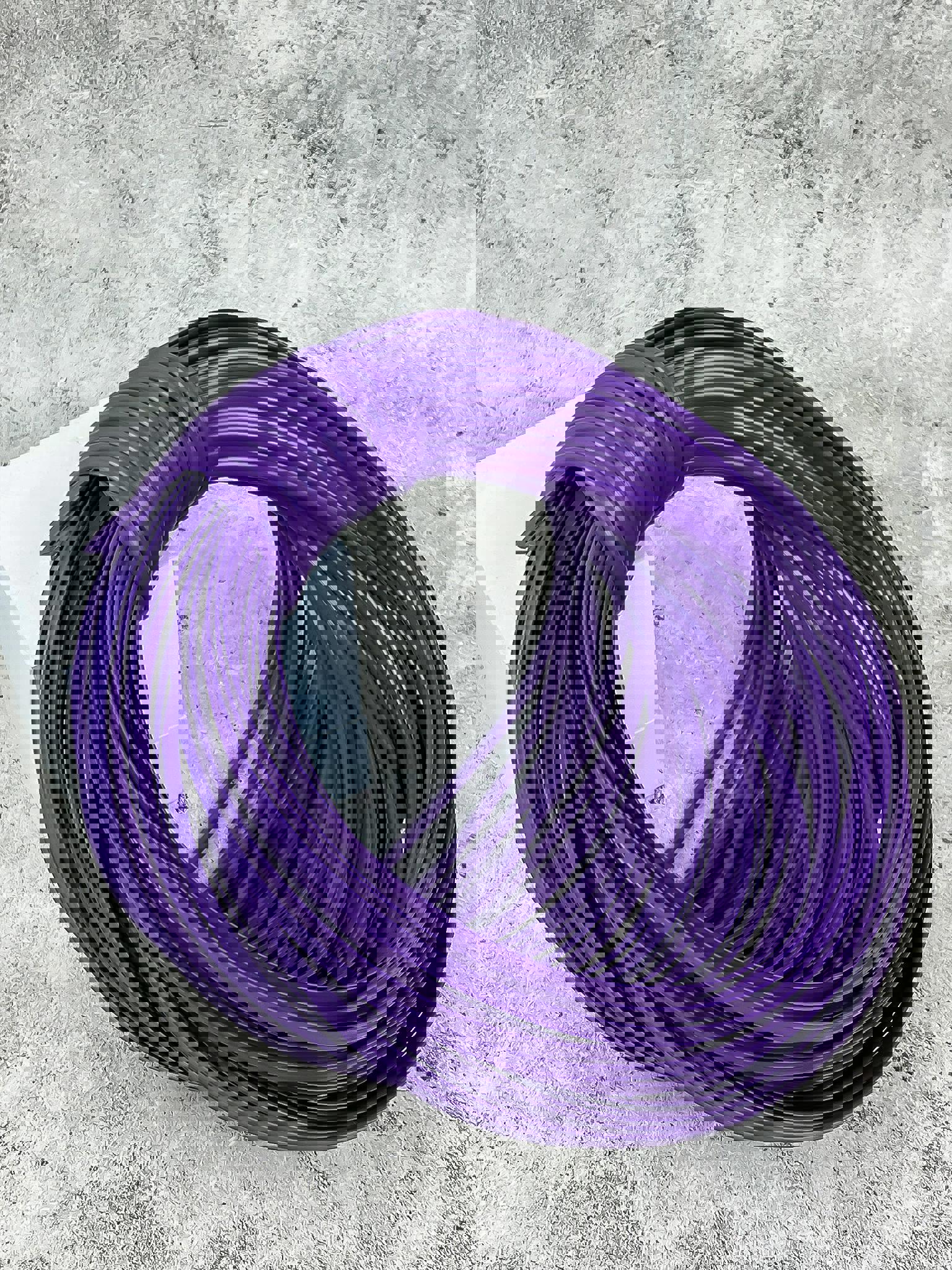 Изображение товара Ротанг полумесяц 8 мм 1 кг сиреневый для плетения