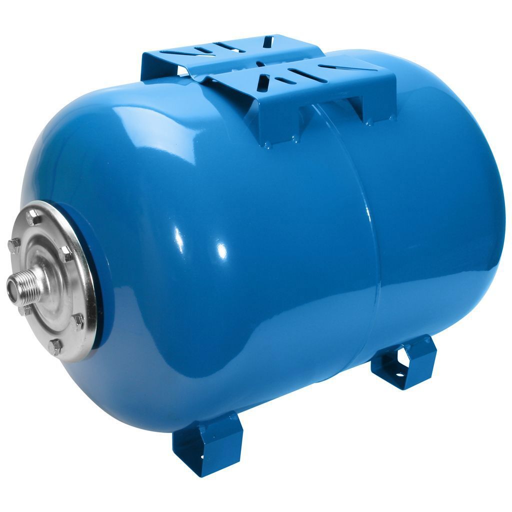 Изображение товара Гидроаккумулятор горизонтальный 100 л Aquatim HC-100L 1" синий
