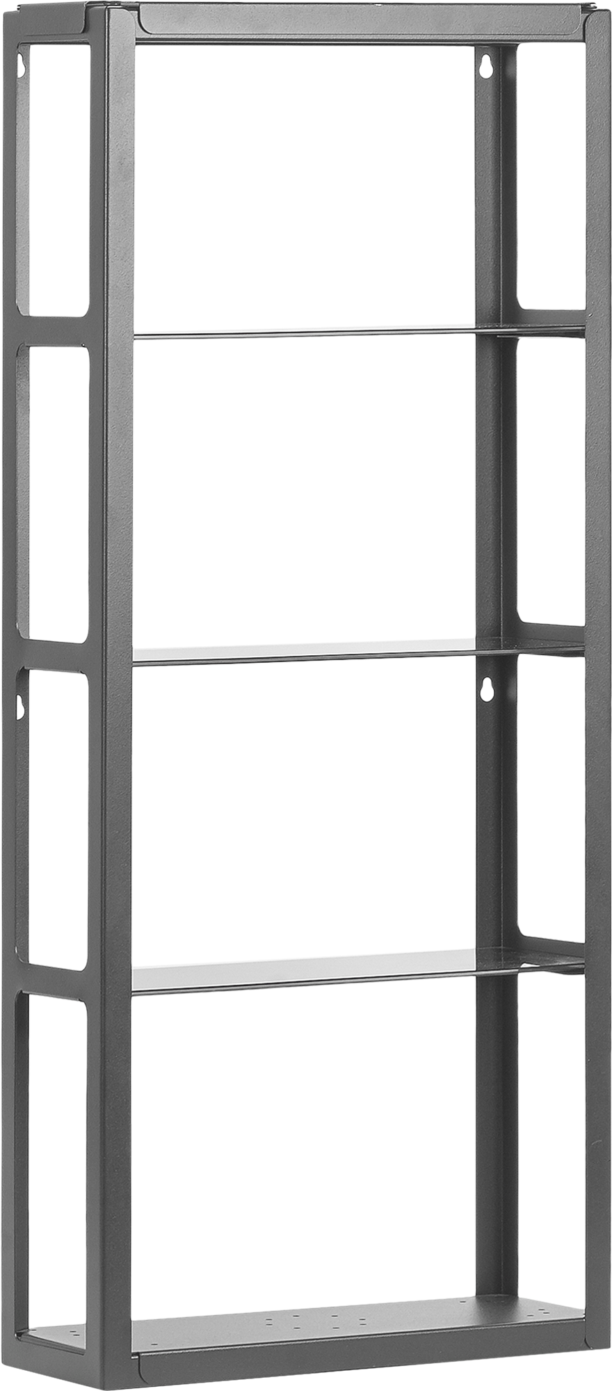 Стеллаж для ванной Март Ferro 36x85 см цвет чёрный - 4