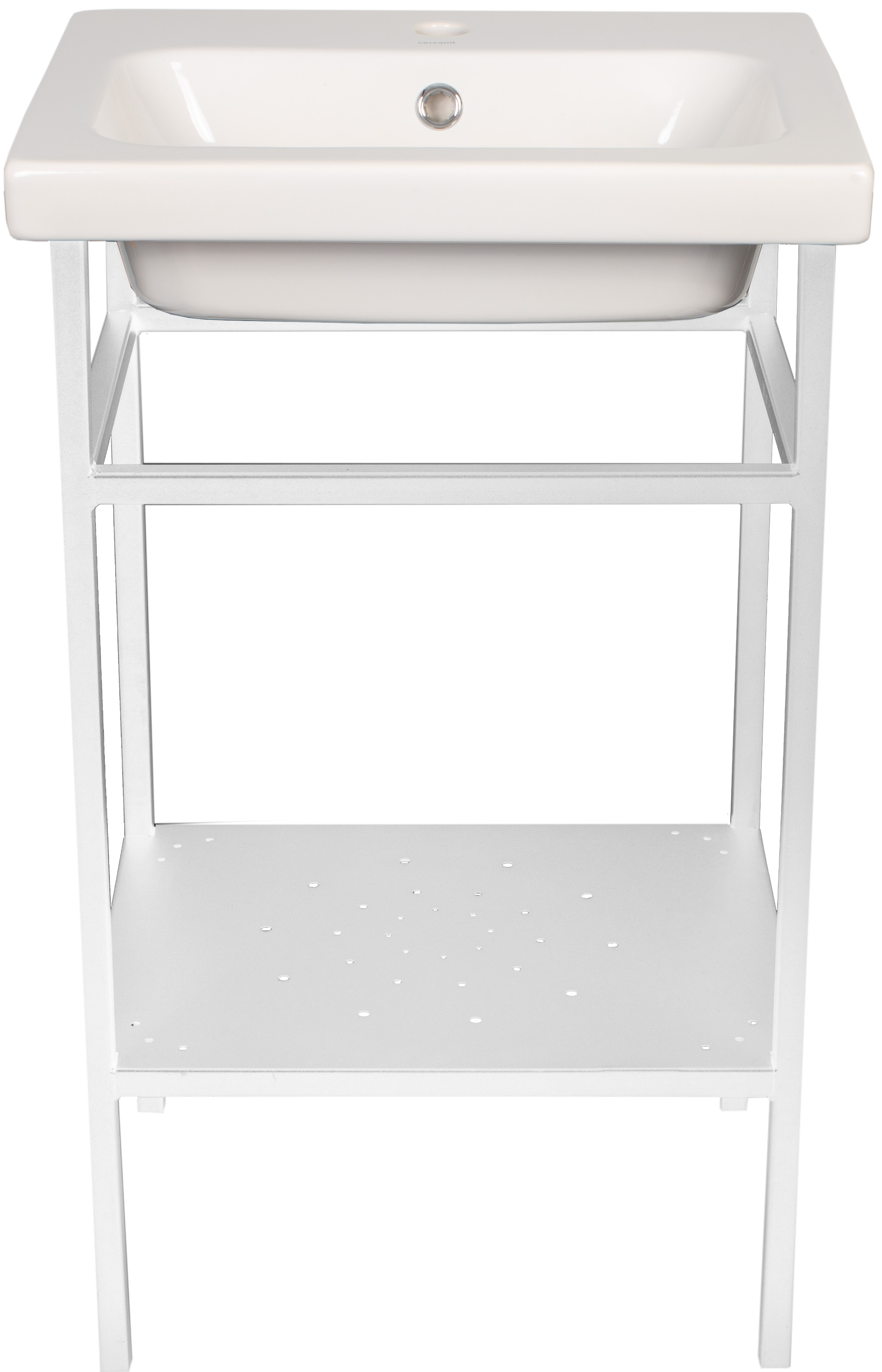 Изображение товара Опора для раковины напольная Март Ferro 50 см цвет белый