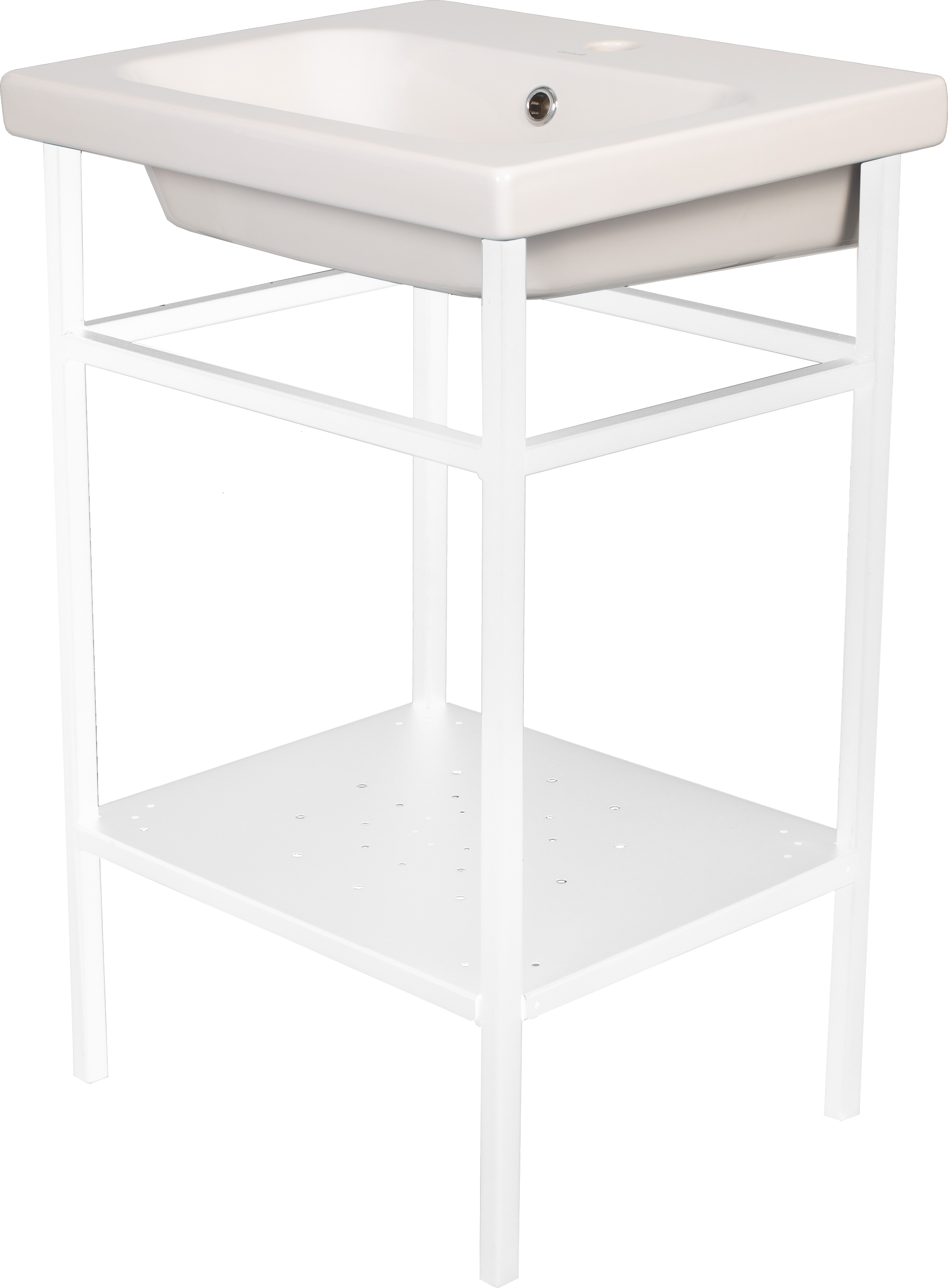 Изображение товара Опора для раковины напольная Март Ferro 60 см цвет белый