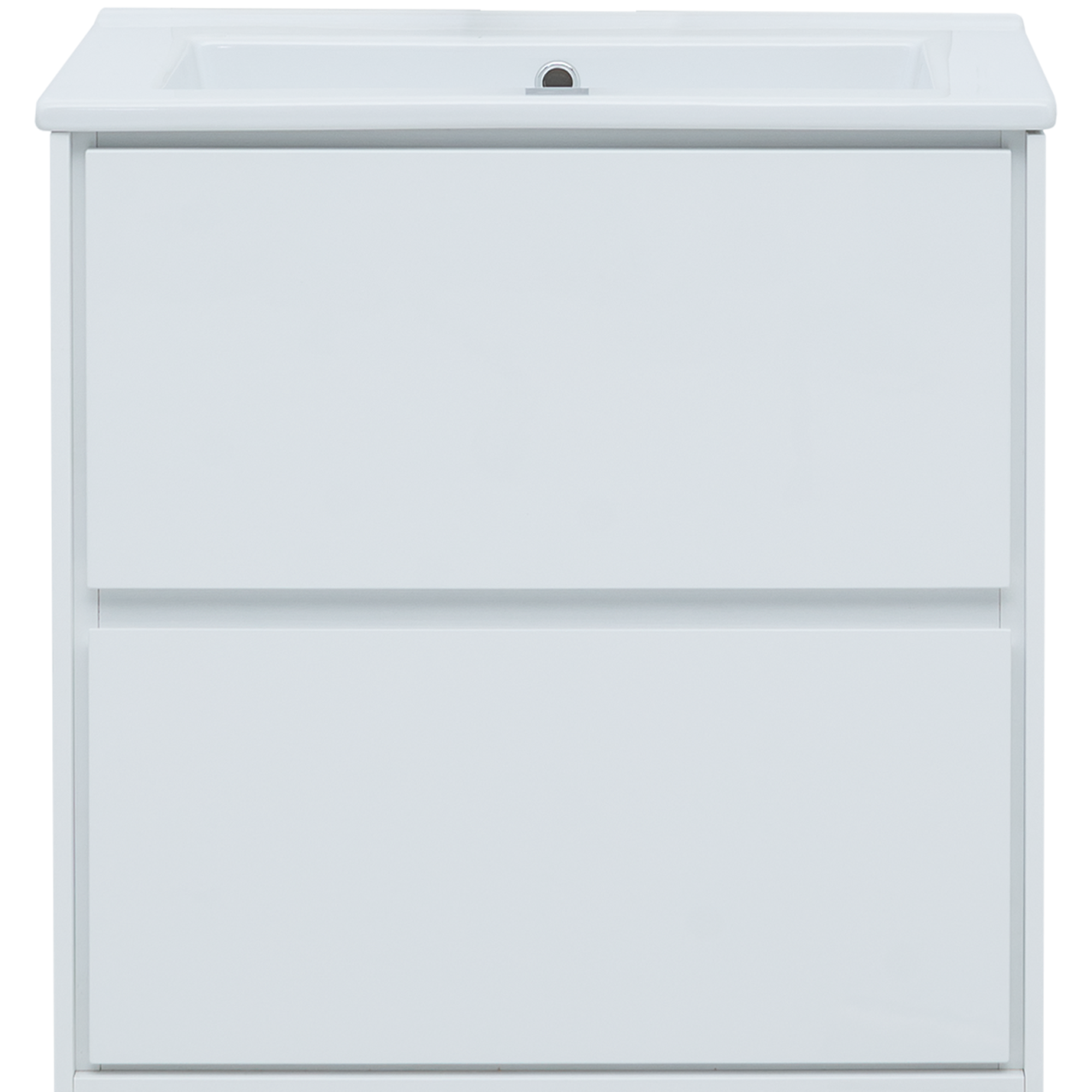 Изображение товара Тумба под раковину Aquanet Мокка подвесная ‎65 см цвет белый