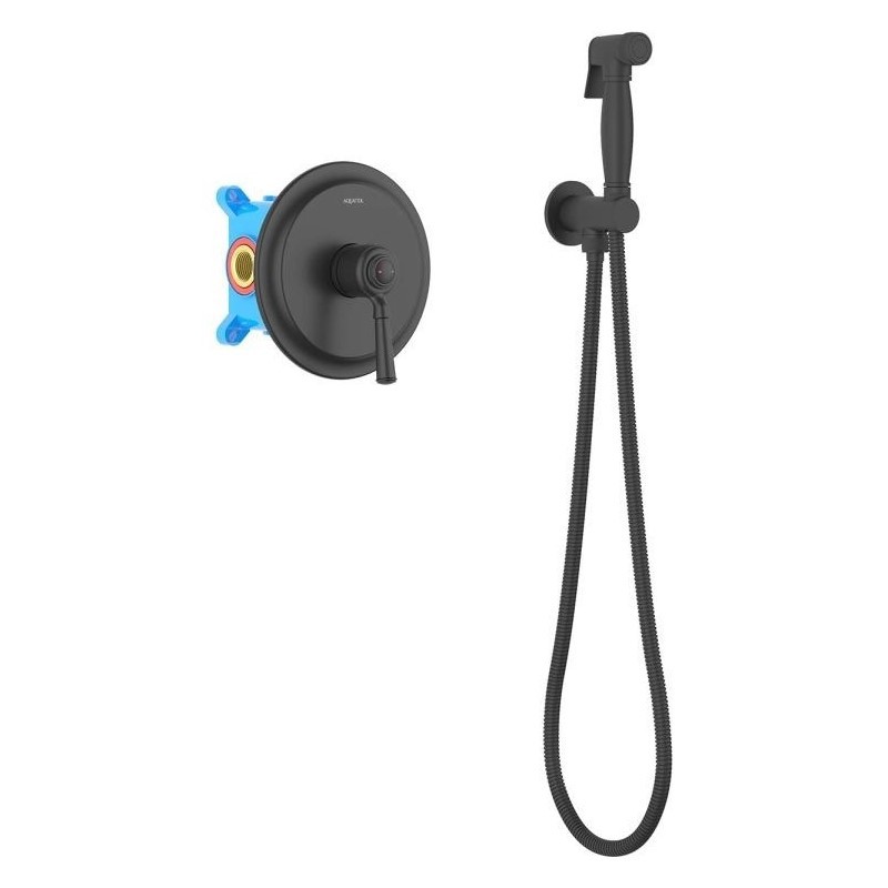 Изображение товара Комплект для гигиенического душа Aquatek Классик AQ1519MB черный