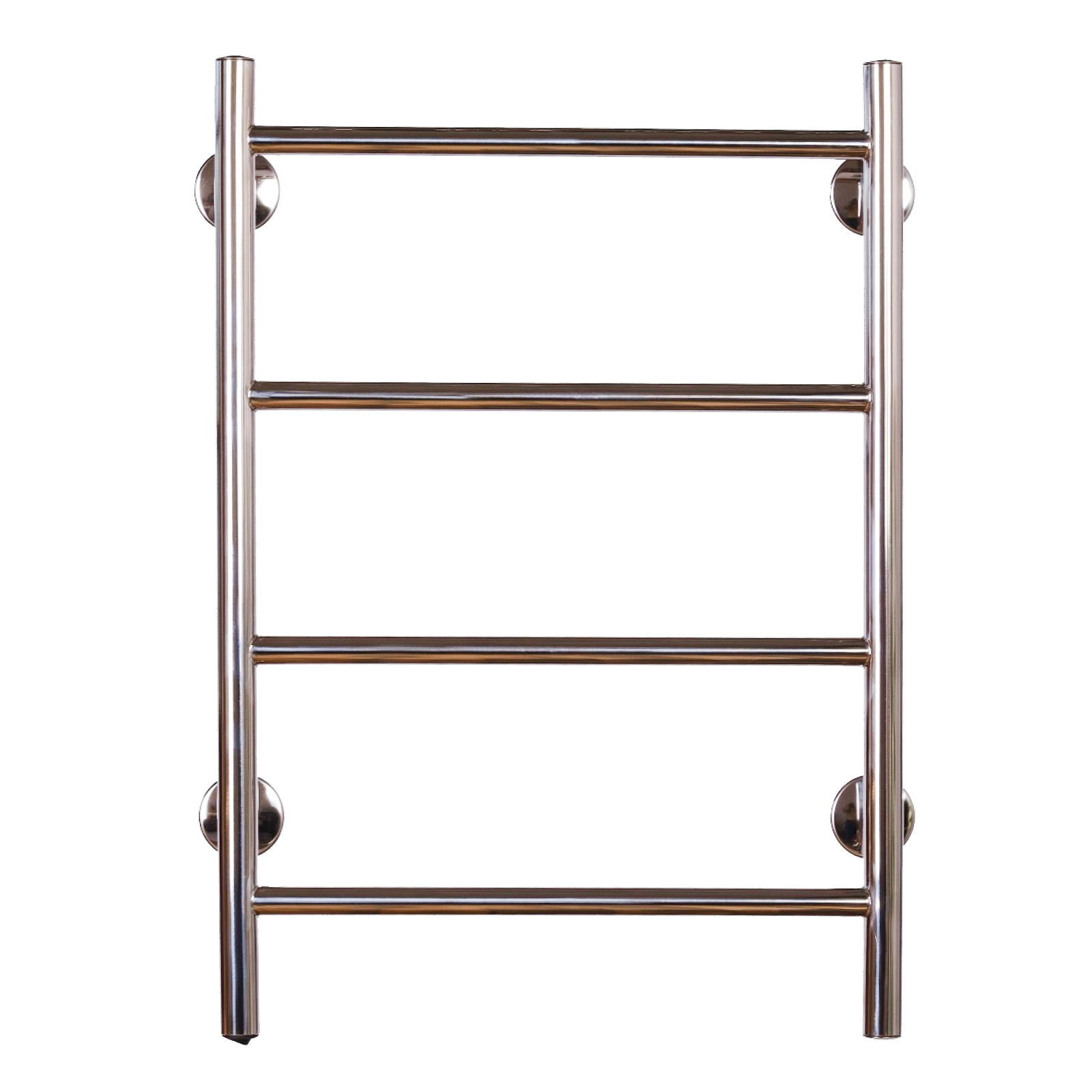 Изображение товара Полотенцесушитель электрический Олимп 400x600 мм 75 Вт лесенка цвет серебристый