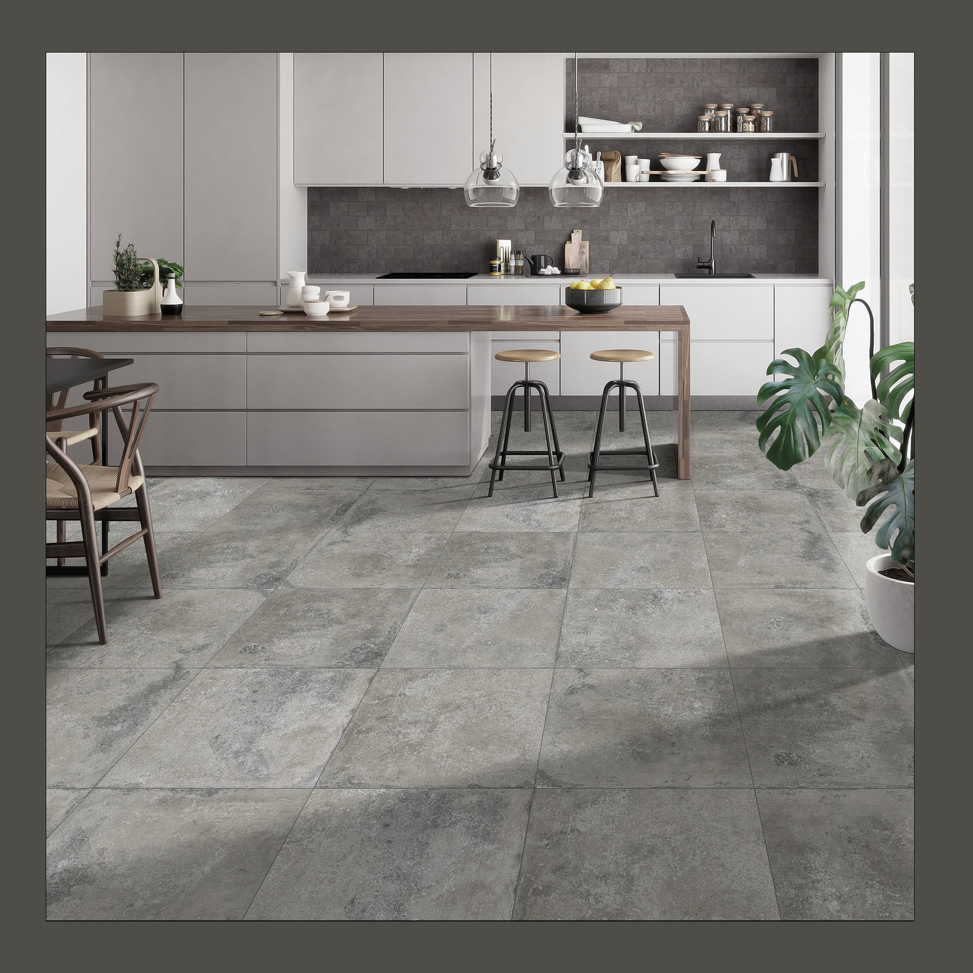 Изображение товара Керамогранит Kerald Scottish grey Lapp 60x60 см