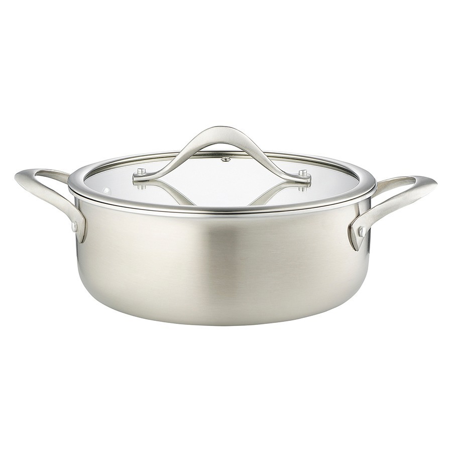 Изображение товара Кастрюля 4 л с крышкой Liberty Jones 3Ply Etalon из нержавеющей стали