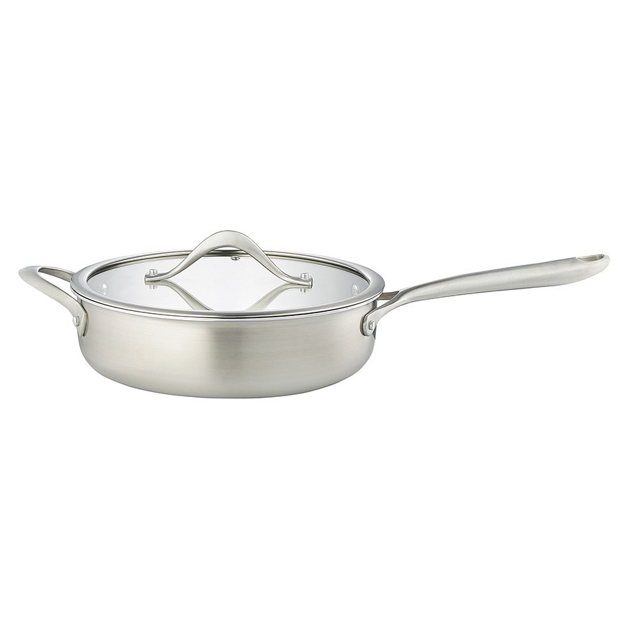 Изображение товара Сотейник Liberty jones 3ply etalon 26 см с крышкой нержавеющая сталь