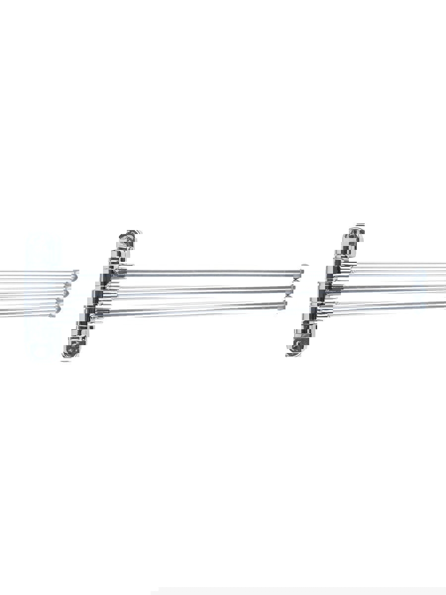 Изображение товара Держатель для полотенец Primanova M-CA03-KR 5см цвет серый, серебристый