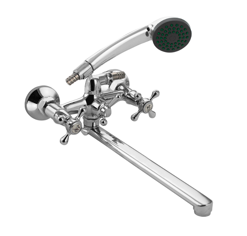 Изображение товара Смеситель для ванны Mayfair 87141 двухвентильный с душевой лейкой цвет хром