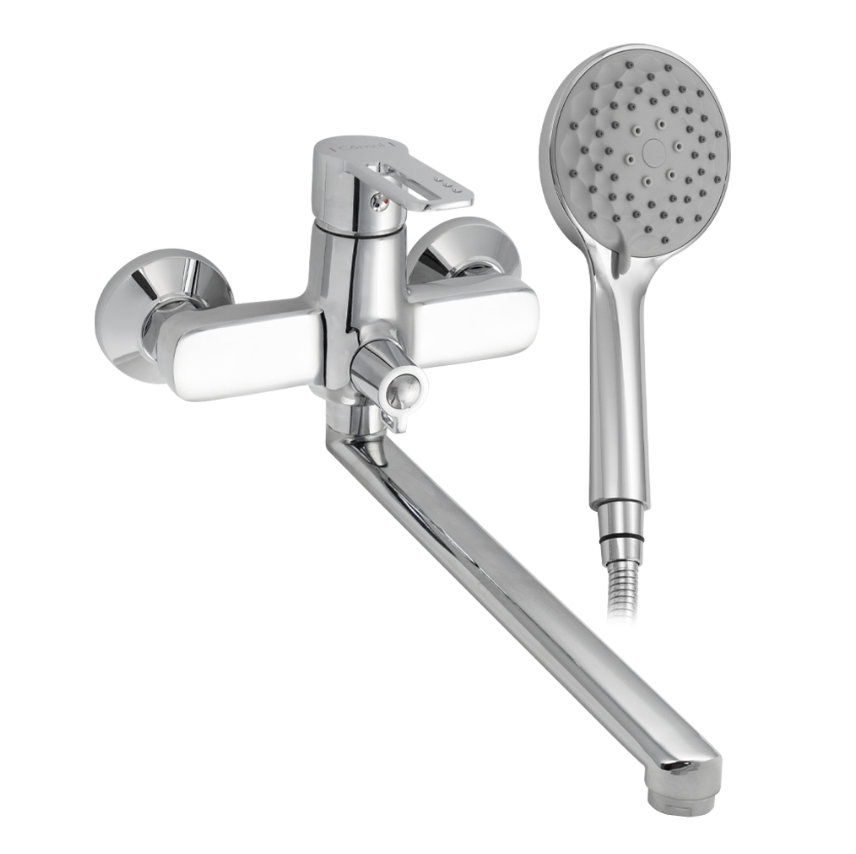 Изображение товара Смеситель для ванны Consul 4970 однорычажный с душевой лейкой цвет хром