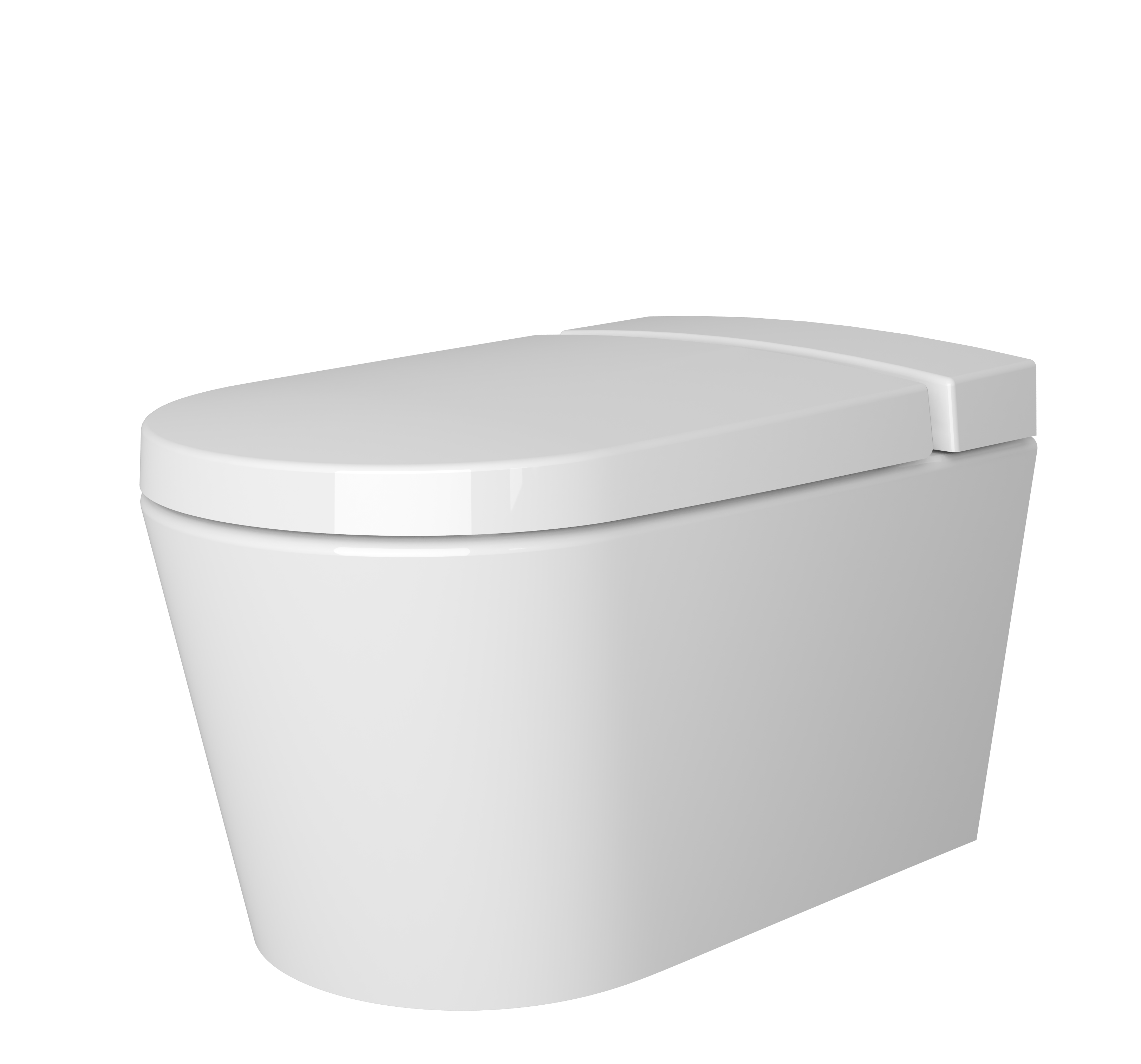 Изображение товара Унитаз подвесной безободковый VitrA Nest с биде горизонтальный выпуск