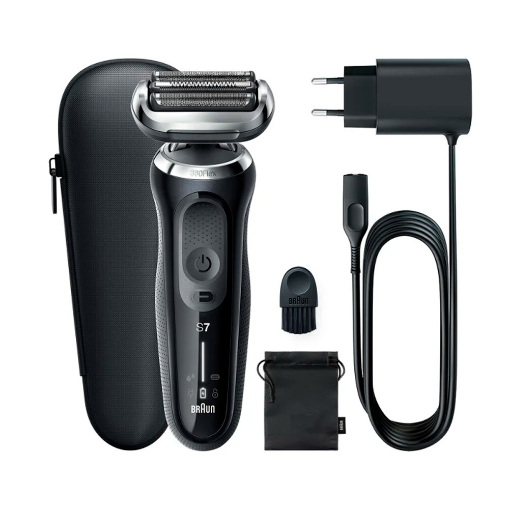 Изображение товара Бритва мужская Braun 71-N1000s, электрическая, сухое и влажное бритье Изображение товара Бритва мужская Braun 71-N1000s, электрическая, сухое и влажное бритье