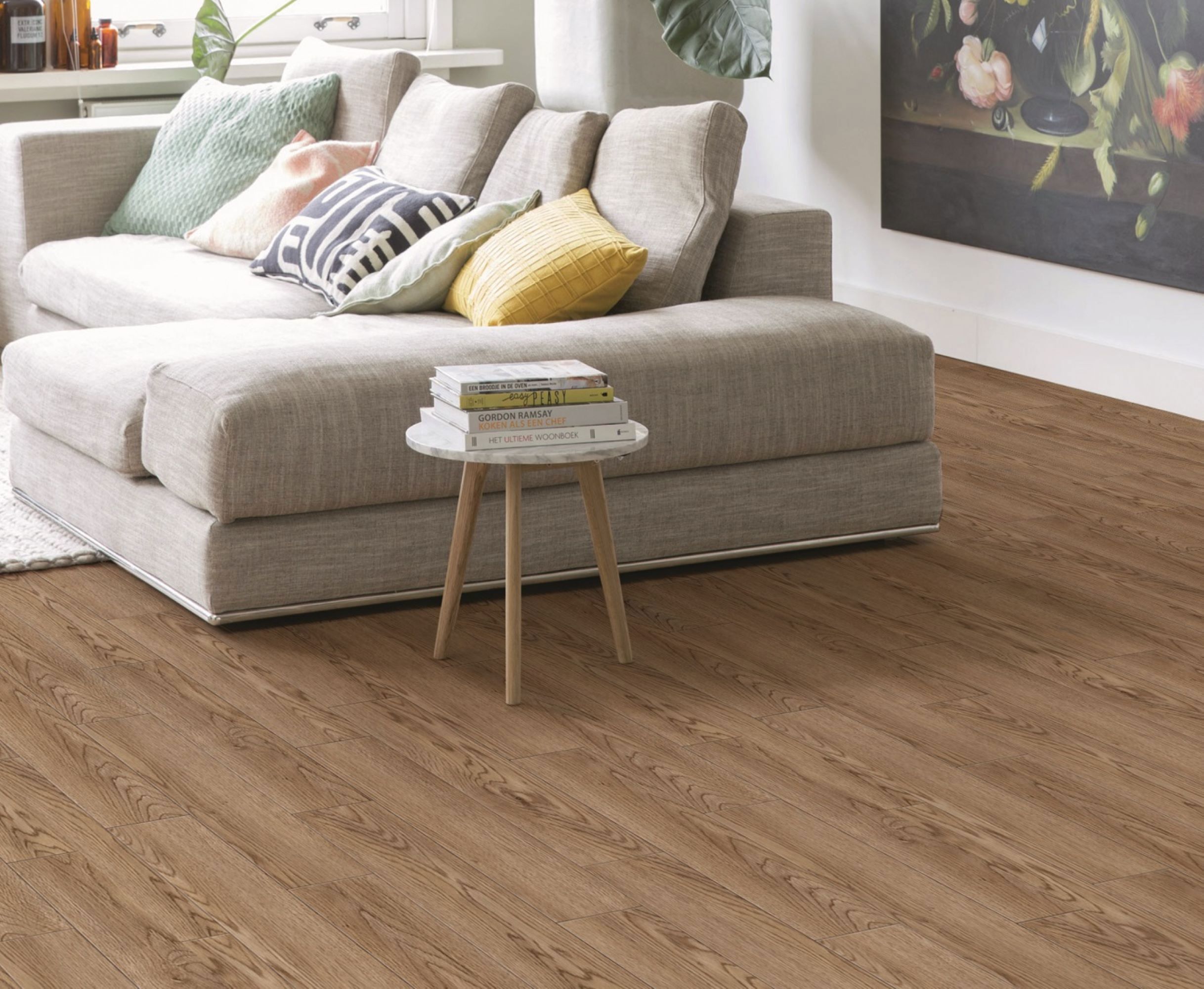 Изображение товара Линолеум Классик Рига 475 21 класс 2x3.5 м 7 м² для дома и коммерческих помещений