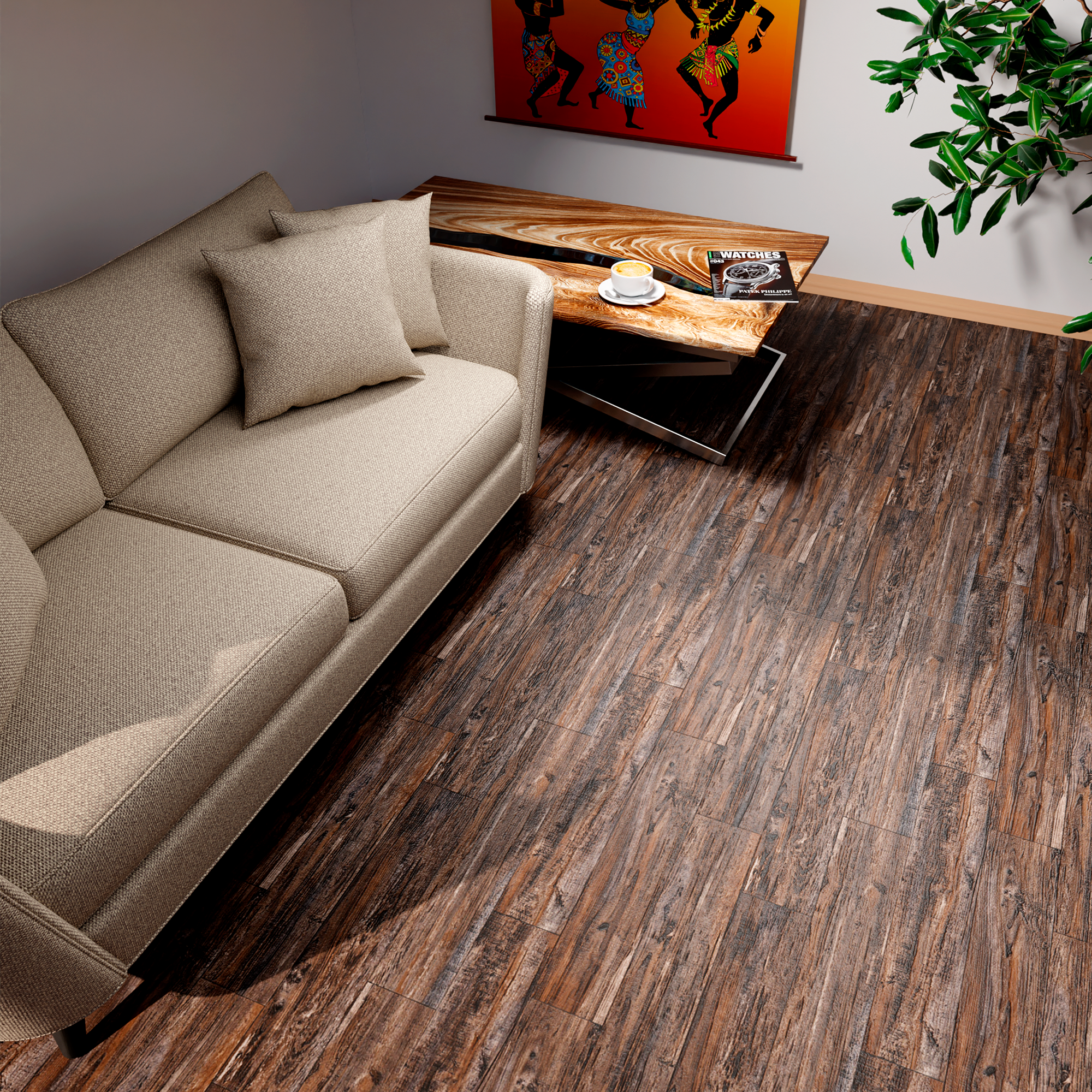 Изображение товара Линолеум Парма Беркли 873 21 класс 1.5x2 м 3 м²