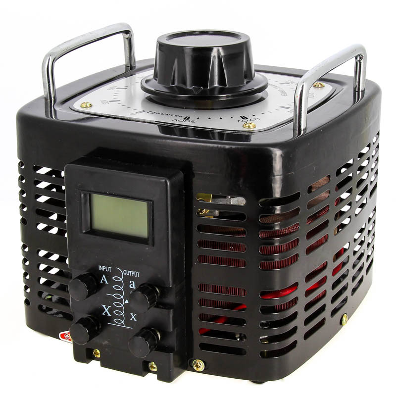 Изображение товара SUNTEK ЛАТР 3000 ВА 0-300 В, ЖК-табло, однофазный, Китай