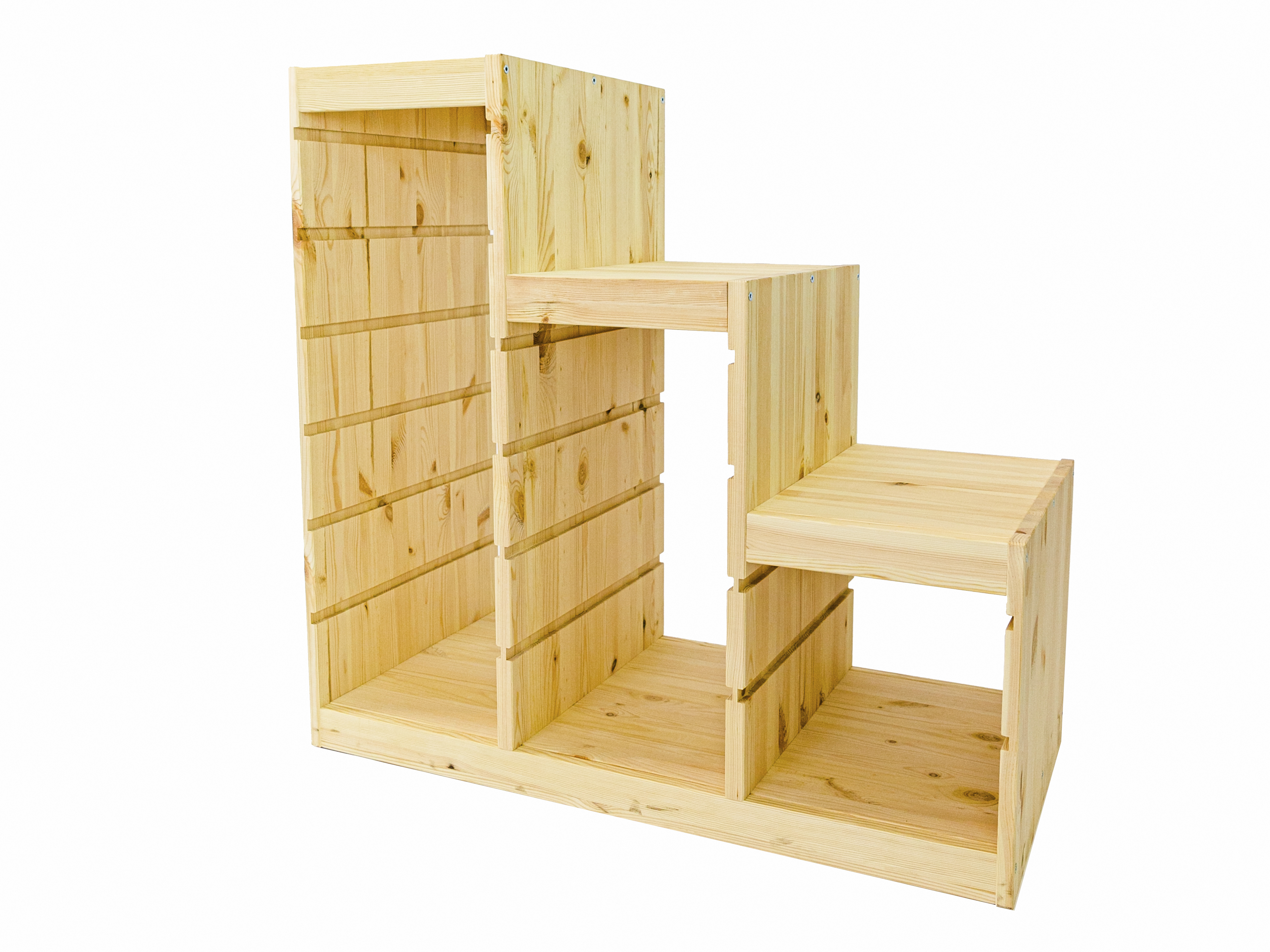 Изображение товара Стеллаж С-пром лесенка 94x90 см - стильное решение для хранения