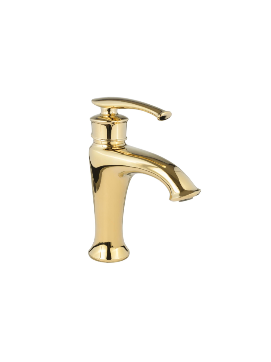 Изображение товара Смеситель для раковины Altrobagno Beatrice 0114 Or бронза Italy однорычажный глянцевый