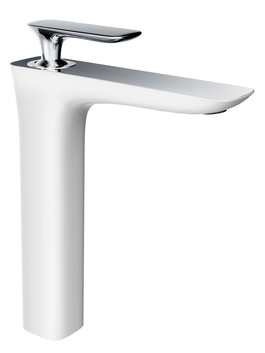 Изображение товара Смеситель для раковины Altrobagno Aperto 010206BiCr однорычажный цвет белый, хром