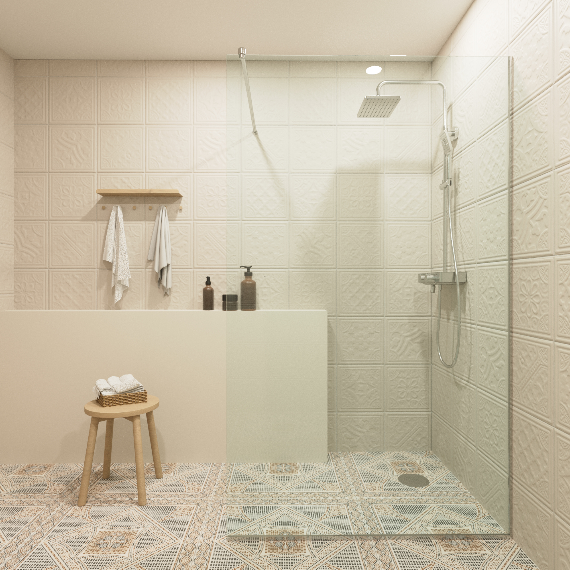 Изображение товара Душевая перегородка H.a.g HAG 1000 100x195см хромированный профиль