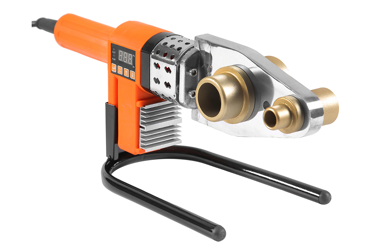 Изображение товара Аппарат для сварки пластиковых труб Wester DWM1000A 1000 Вт с насадками и кейсом