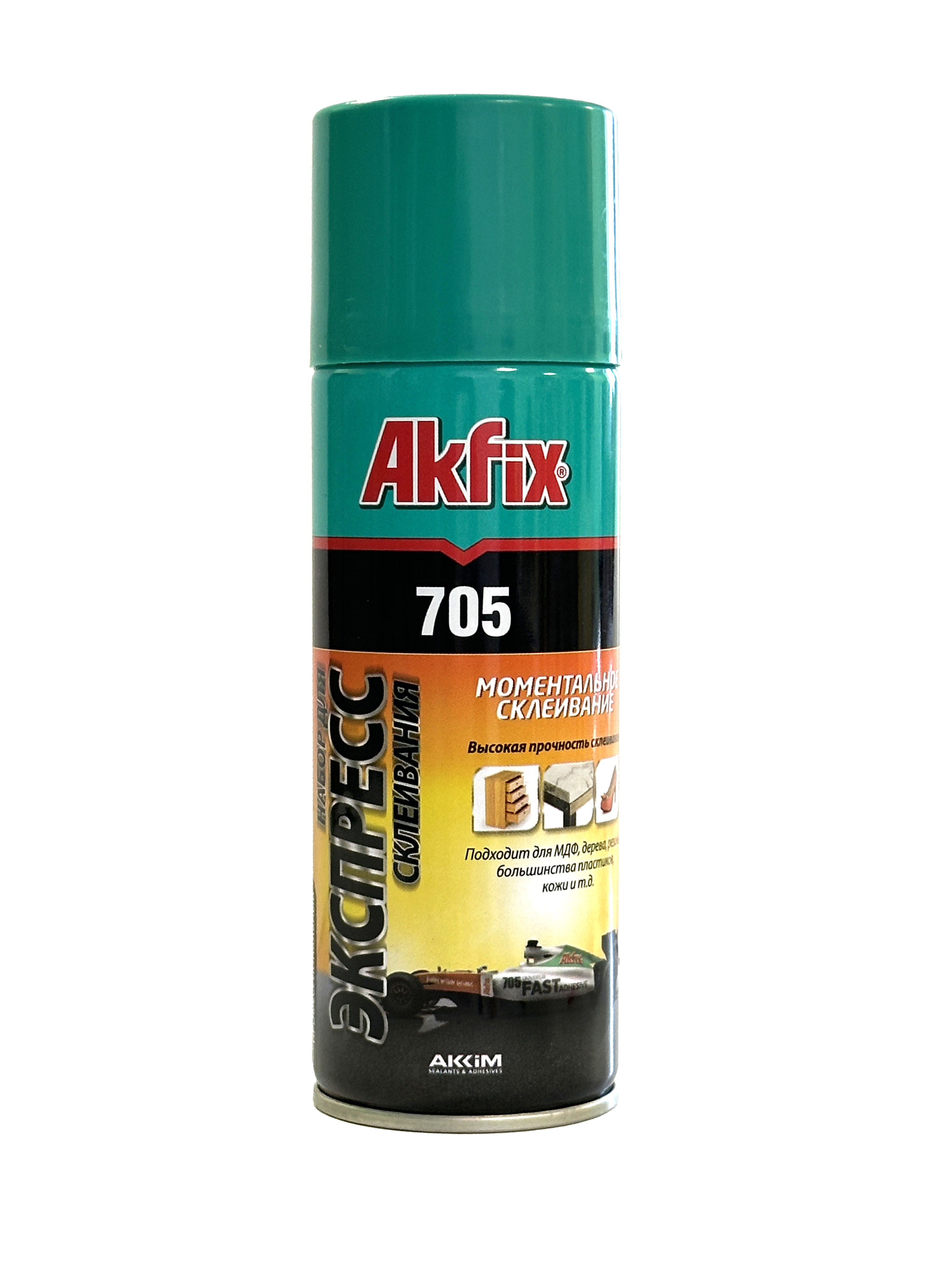 Суперклей - набор для экспресс склеивания Akfix 705 65 гр + 200 мл - 2