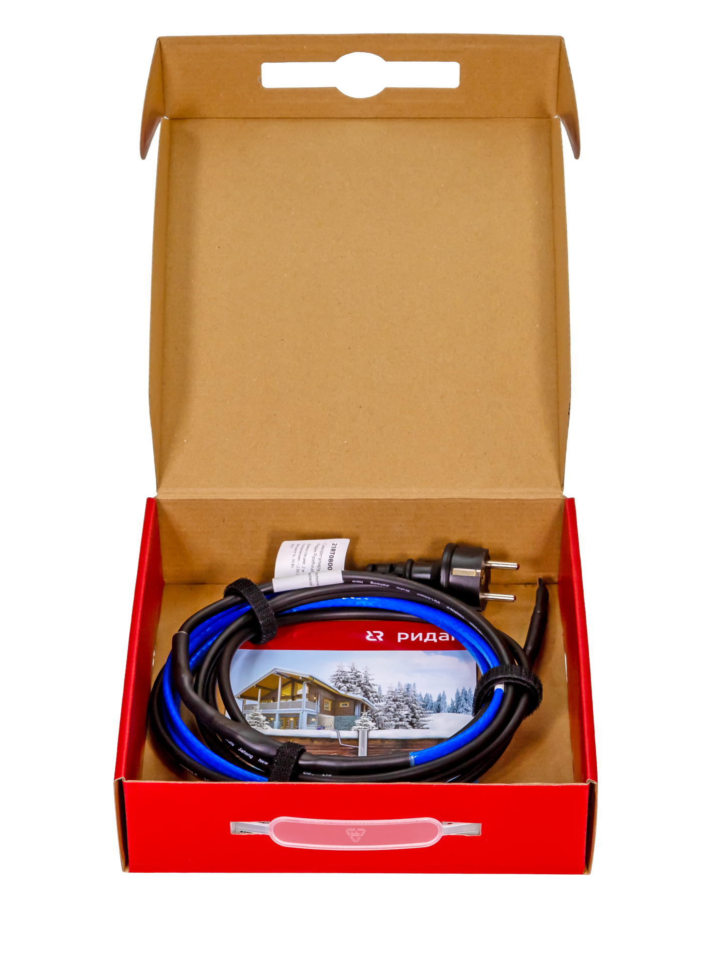 Изображение товара Греющий кабель для обогрева труб Ридан Pipeheat-15 саморегулирующийся 22 м 330 Вт