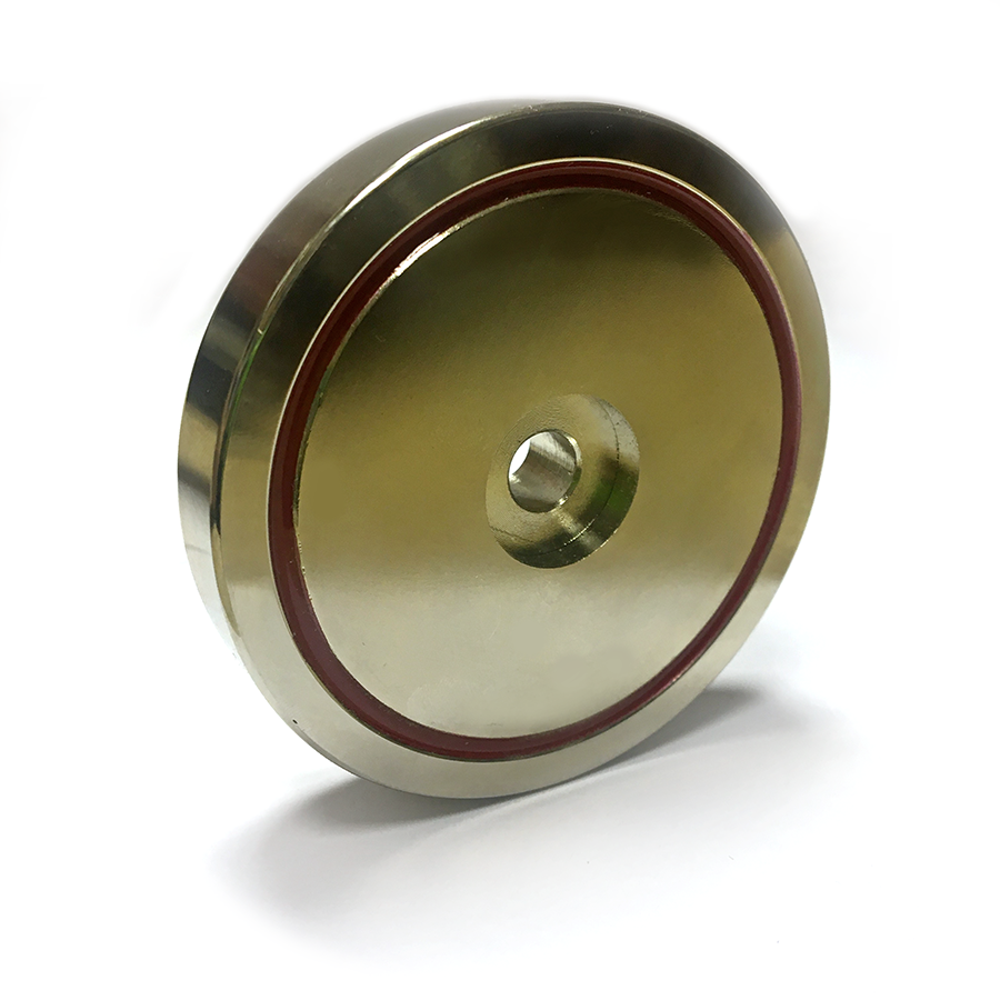 Изображение товара Магнитное крепление с отверстием В75 сцепление 155 кг 1 шт.