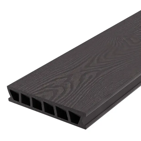 Тип продукта: Террасная доска, Тип продажи: Поштучно, Цвет: Венге, серый, Цветовая палитра: Коричневый, Тип поверхности: Структура  ...