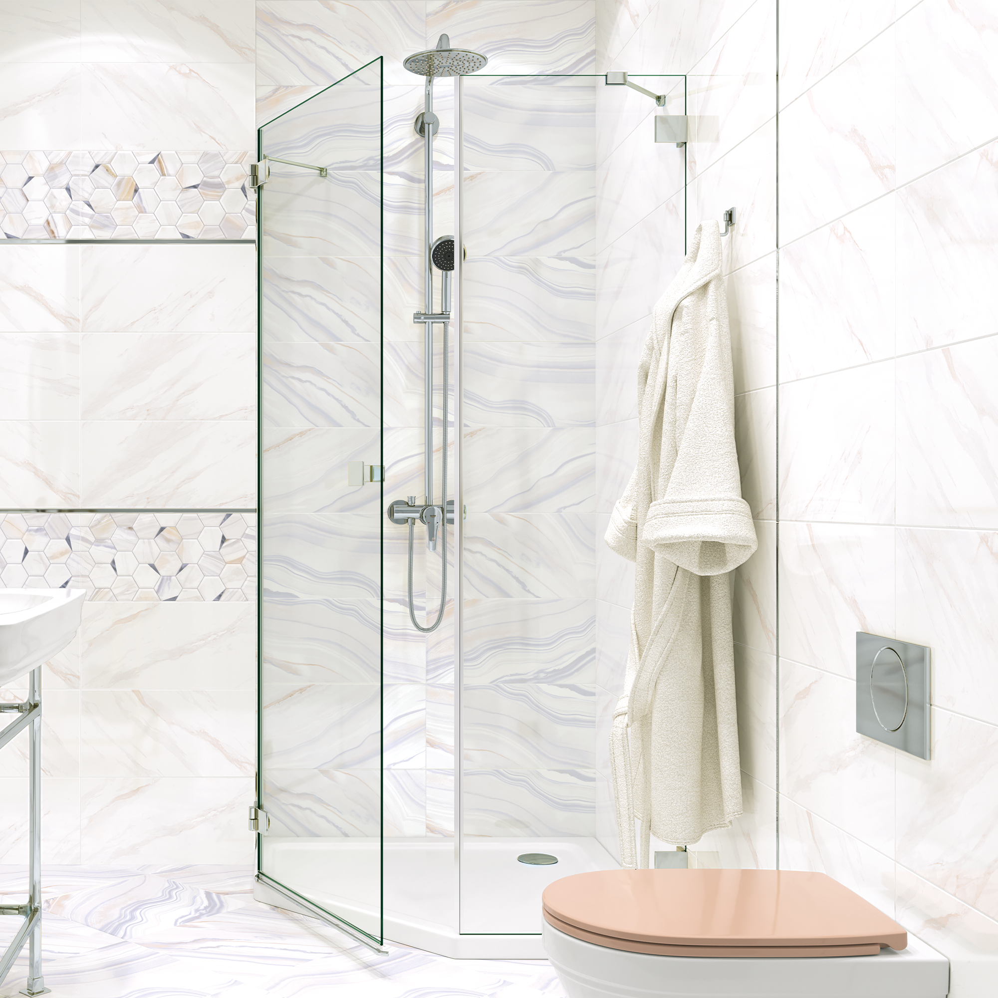 Изображение товара Керамогранит Eterna Dark 41x41 см 1.85 м² матовый цвет лиловый