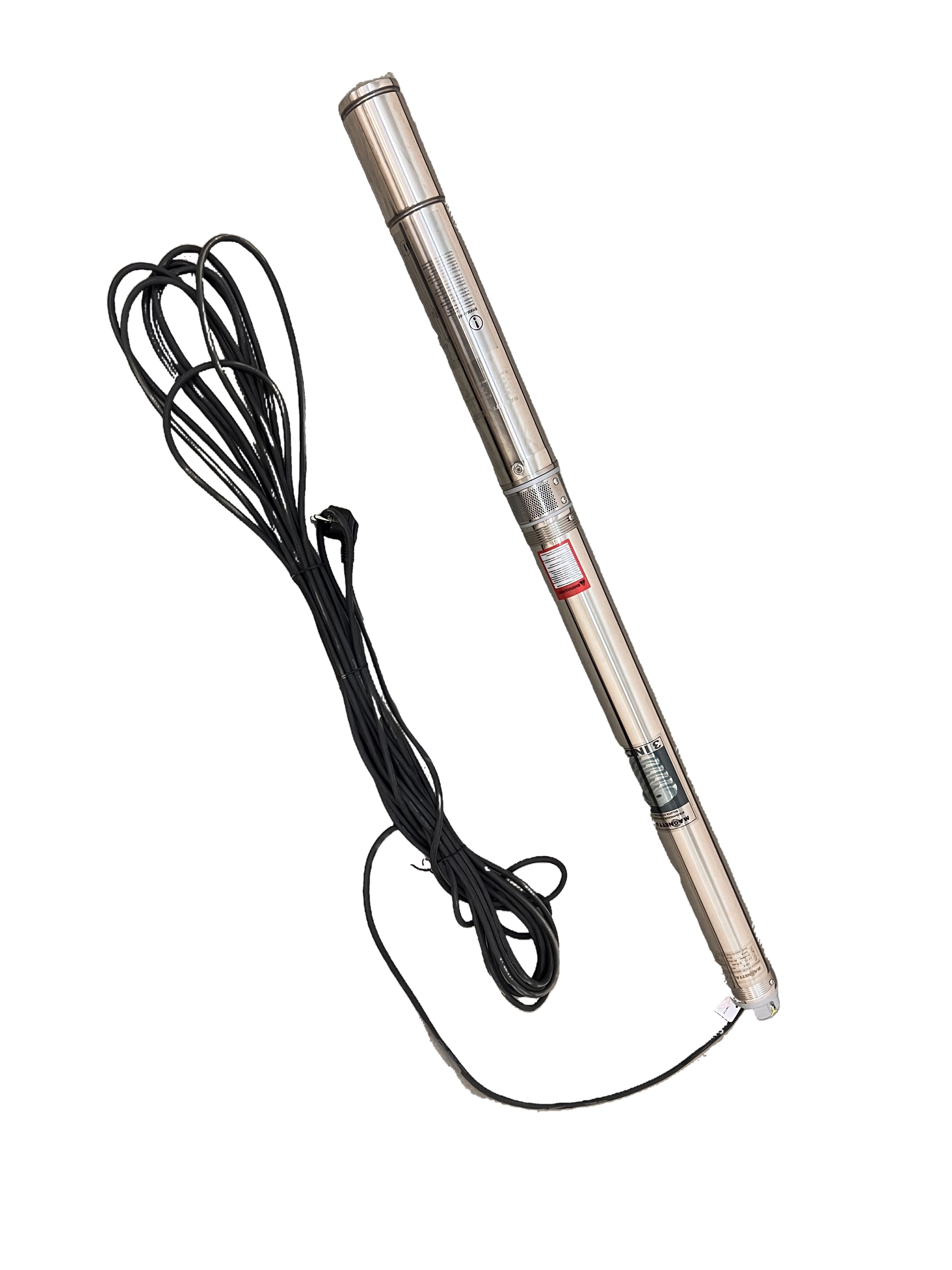 Изображение товара Насос садовый погружной Magnetta 3SAm1.8-20-0.55 высота подъема 85 м кабель 40 м расход 3300 л/ч