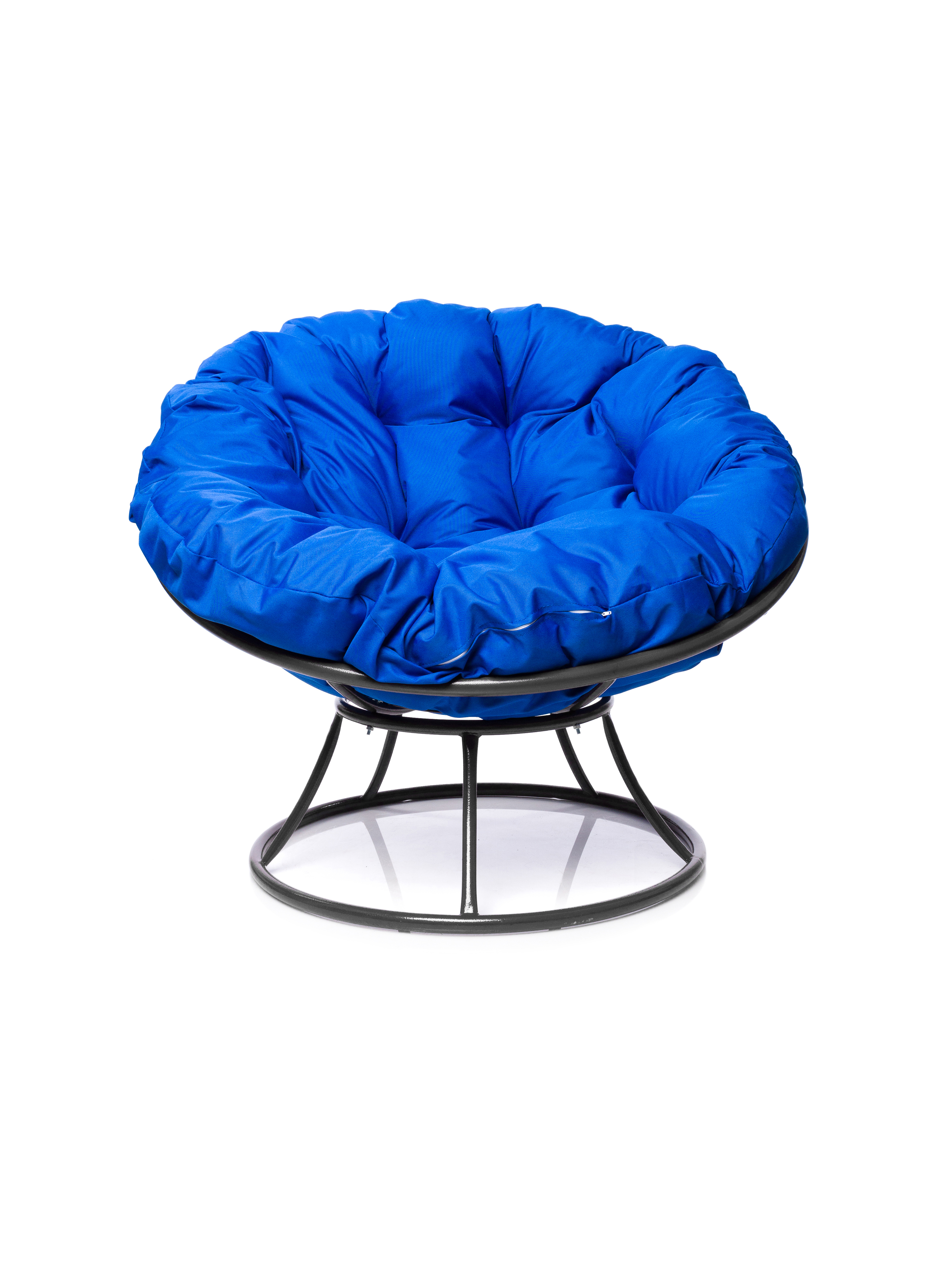 Изображение товара Кресло садовое M-group Папасан 12010310 серый/серебристый