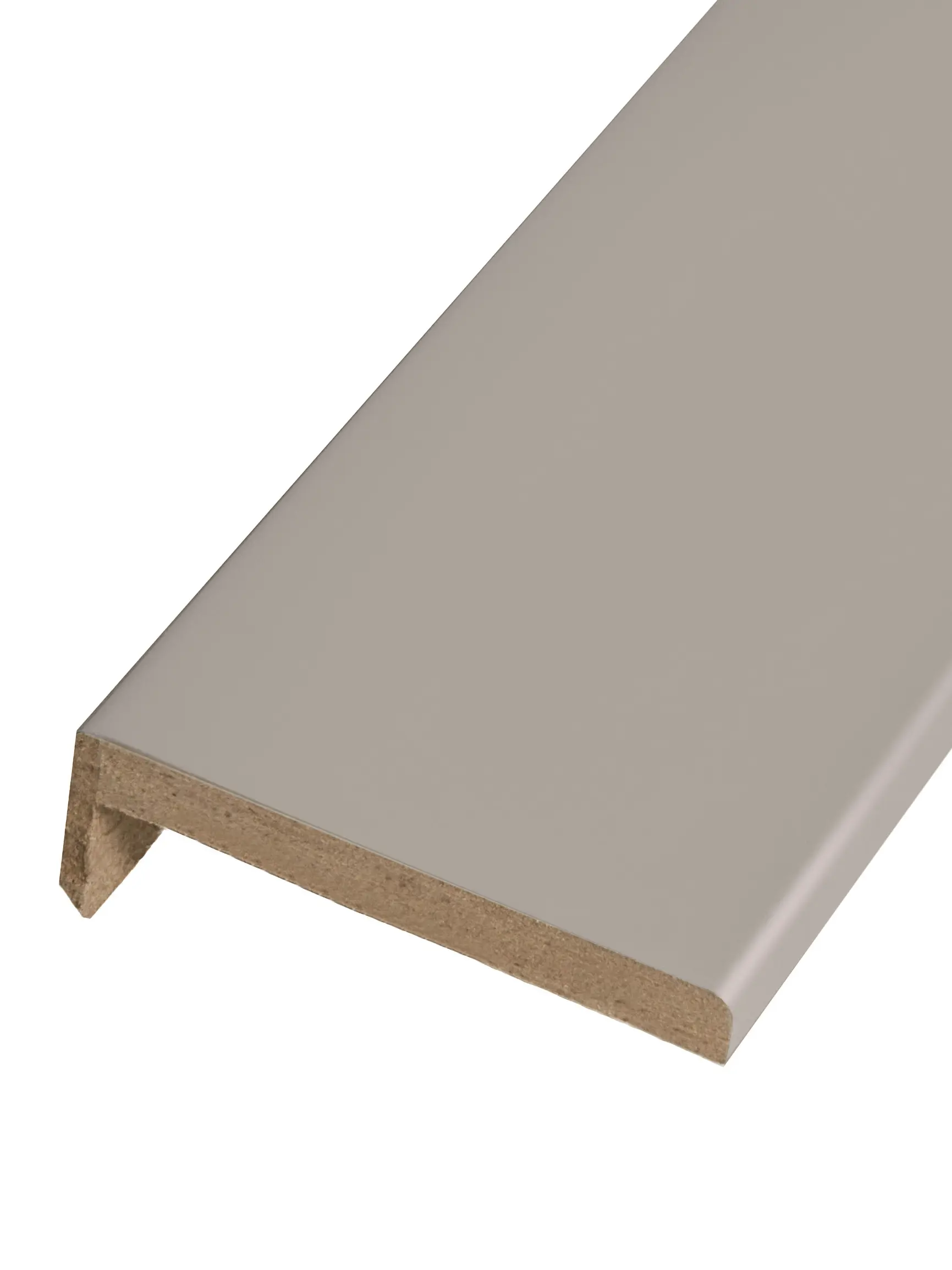 Комплект наличников телескопических Рондо/Лион 2150x70x8 мм Hardflex цвет тауп серый (5 шт.)