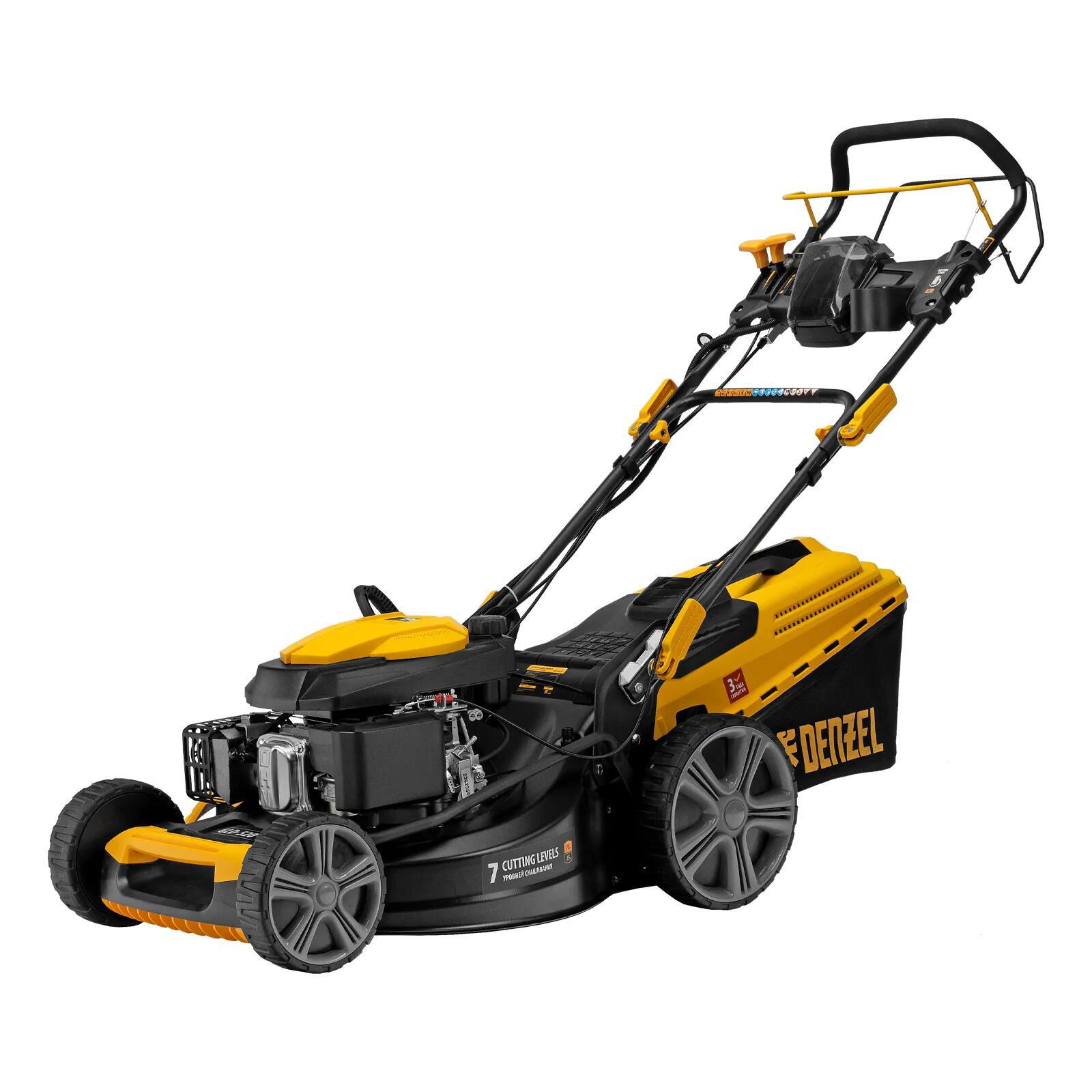 Изображение товара Газонокосилка бензиновая Denzel GLD-520SP-VE 6.5 л.с.